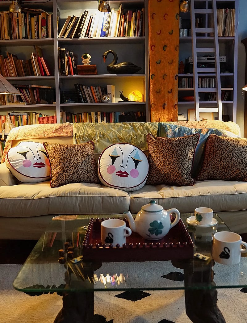 Anna + Nina - Leopard Cushion - geschenke unter chf 50 - multicolour - 2