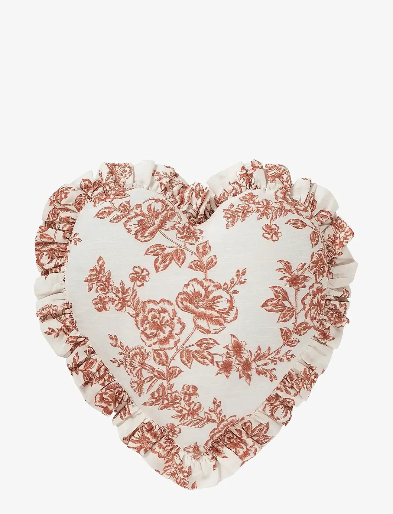 Anna + Nina - Whimsical Rose Heart Cushion - padjad - multicolour - 0