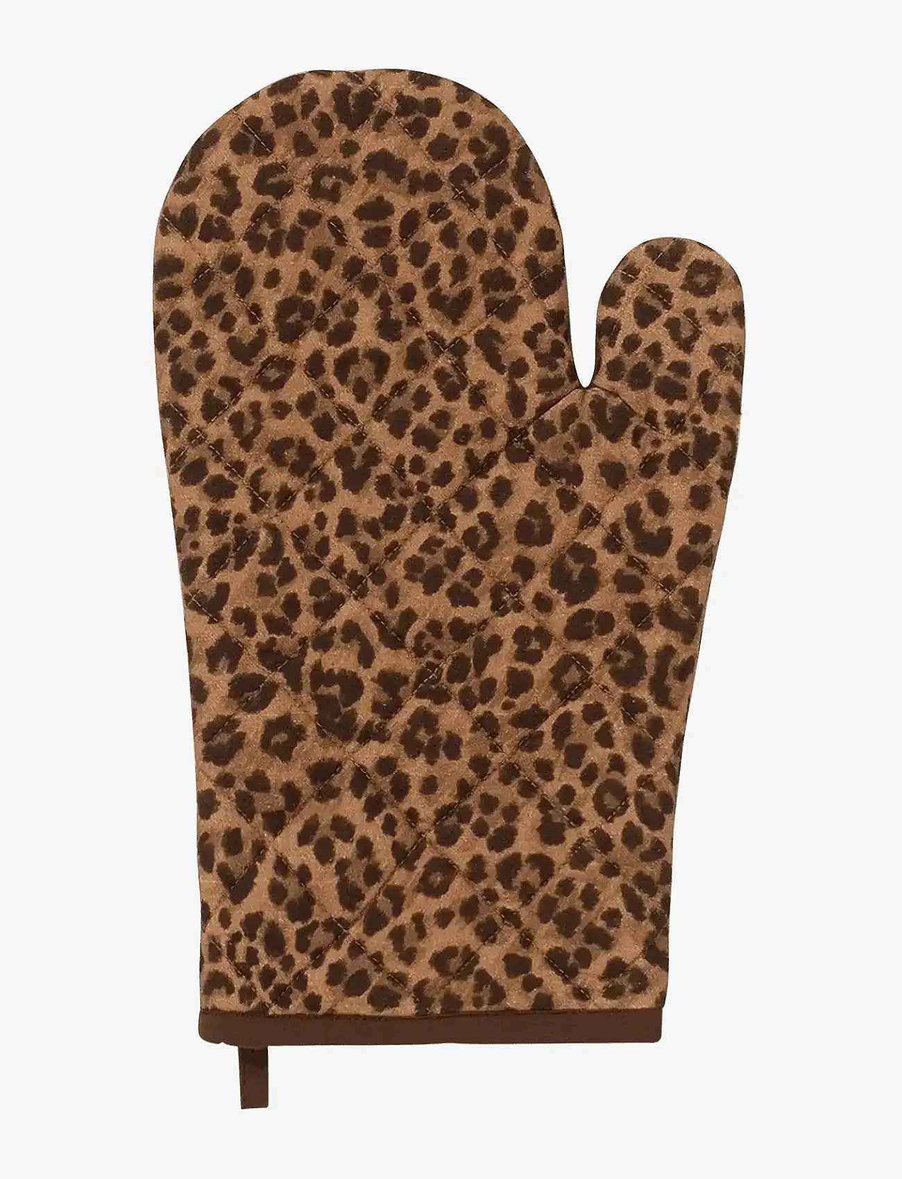 Anna + Nina - Leopard Oven Mitt - multicolour - 0