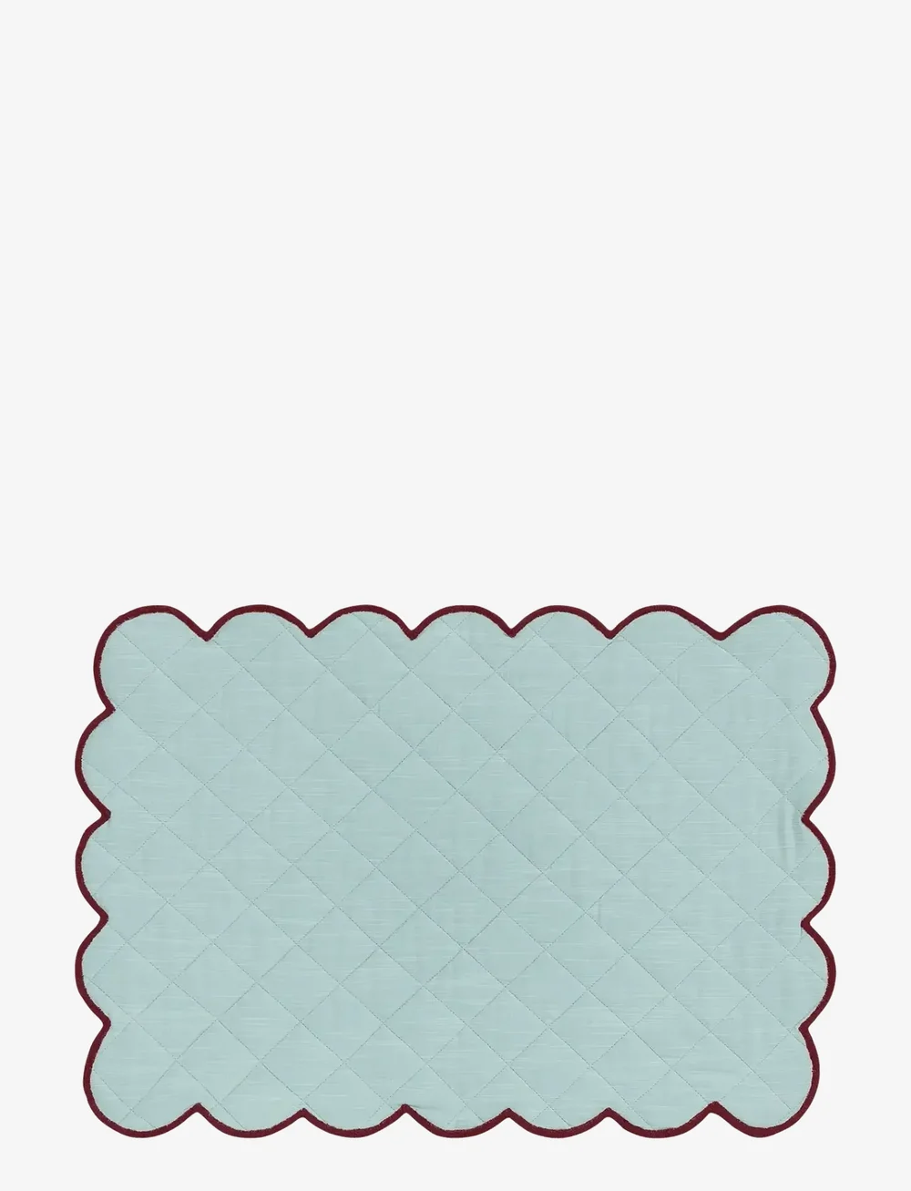 Anna + Nina - Frosty Scalloped Placemat - placemats - multicolour - 0