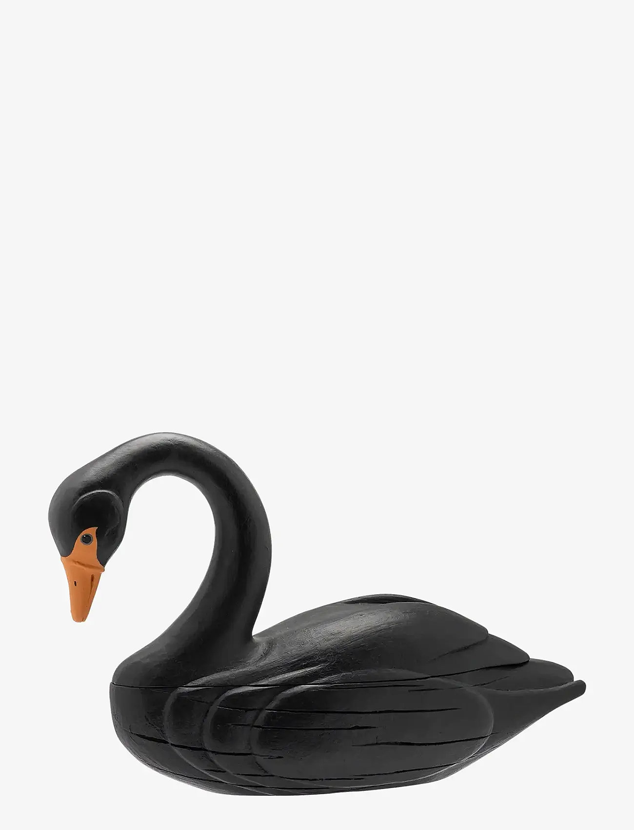 Anna + Nina - Black Swan Trinket Box - holzfiguren - black - 0