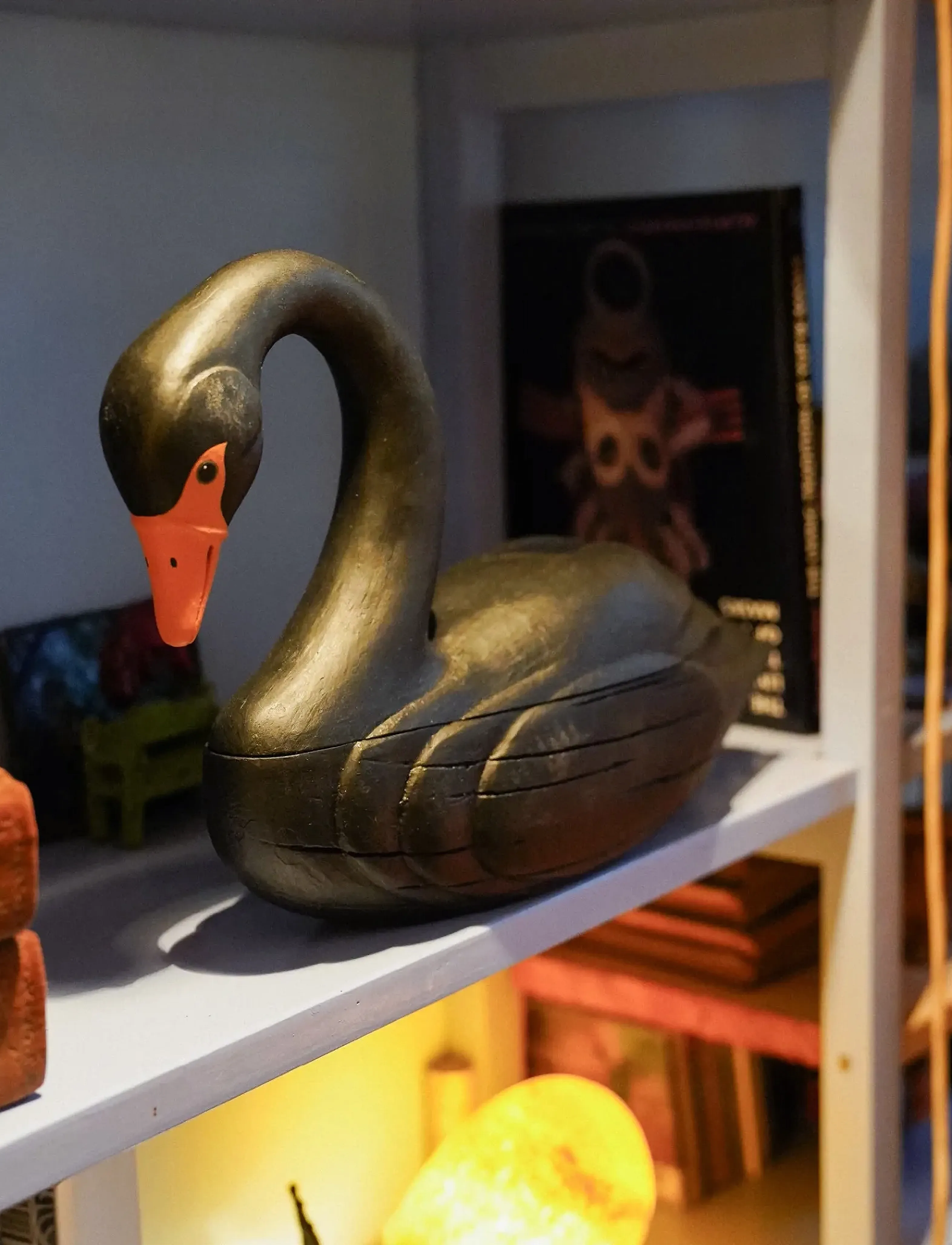 Anna + Nina - Black Swan Trinket Box - black - 3