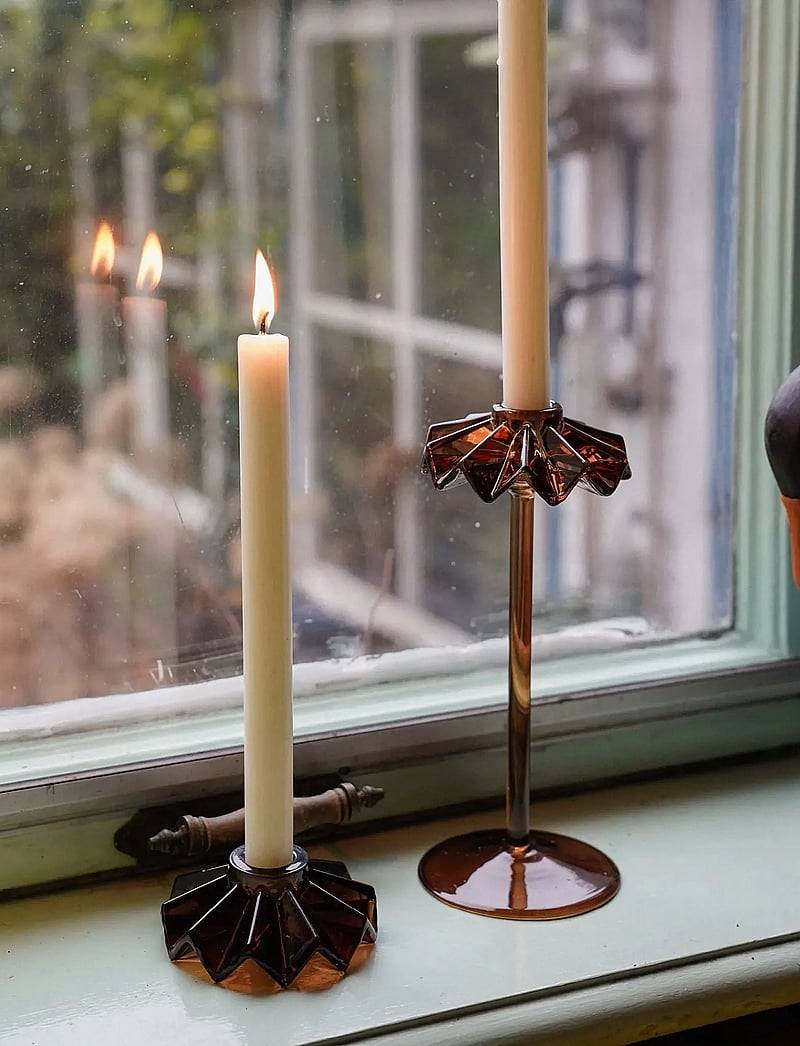 Anna + Nina - Tall Frilly Candle Holder - kerzenständer - multicolour - 2