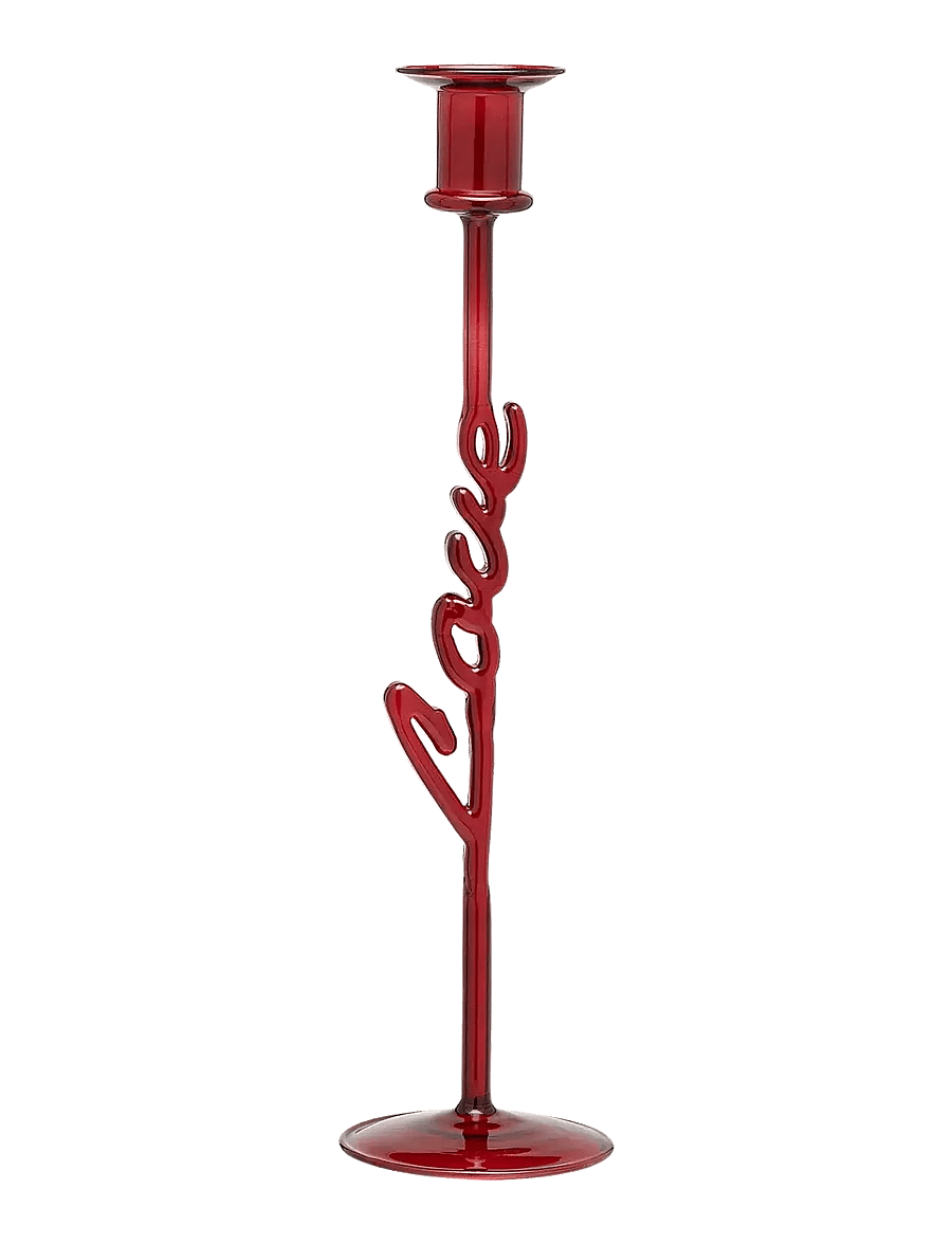Anna + Nina - Carmine Love Candle Holder - kerzenständer - multicolour - 1