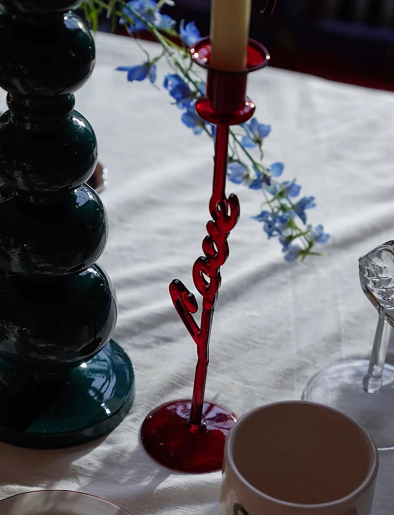 Anna + Nina - Carmine Love Candle Holder - küünlajalad - multicolour - 0