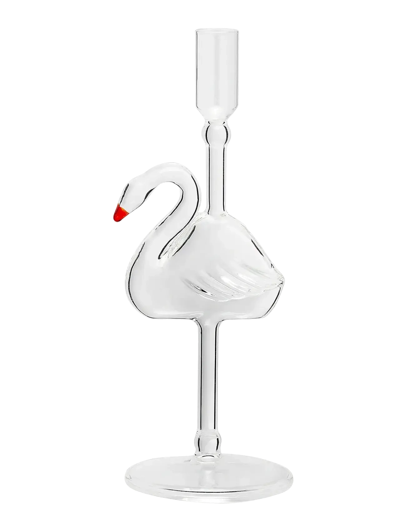 Anna + Nina Swan Lake Candle Holder - Anna + Nina - MULTICOLOUR / clear