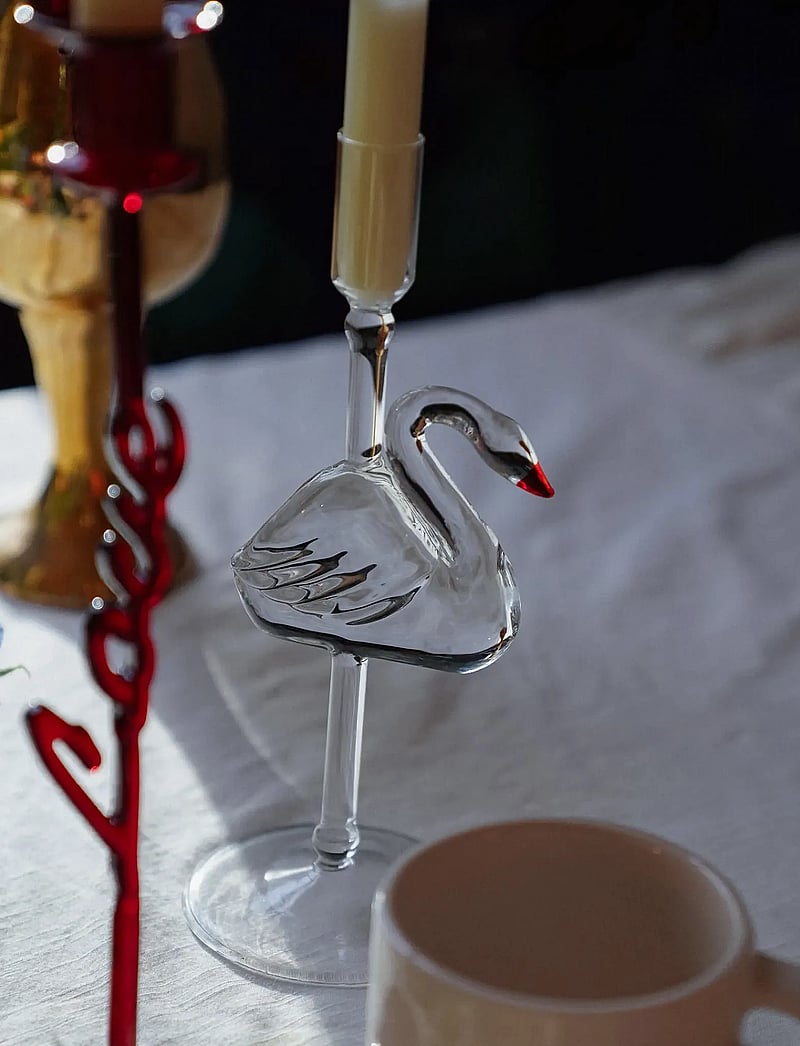 Anna + Nina - Swan Lake Candle Holder - die niedrigsten preise - multicolour - 2