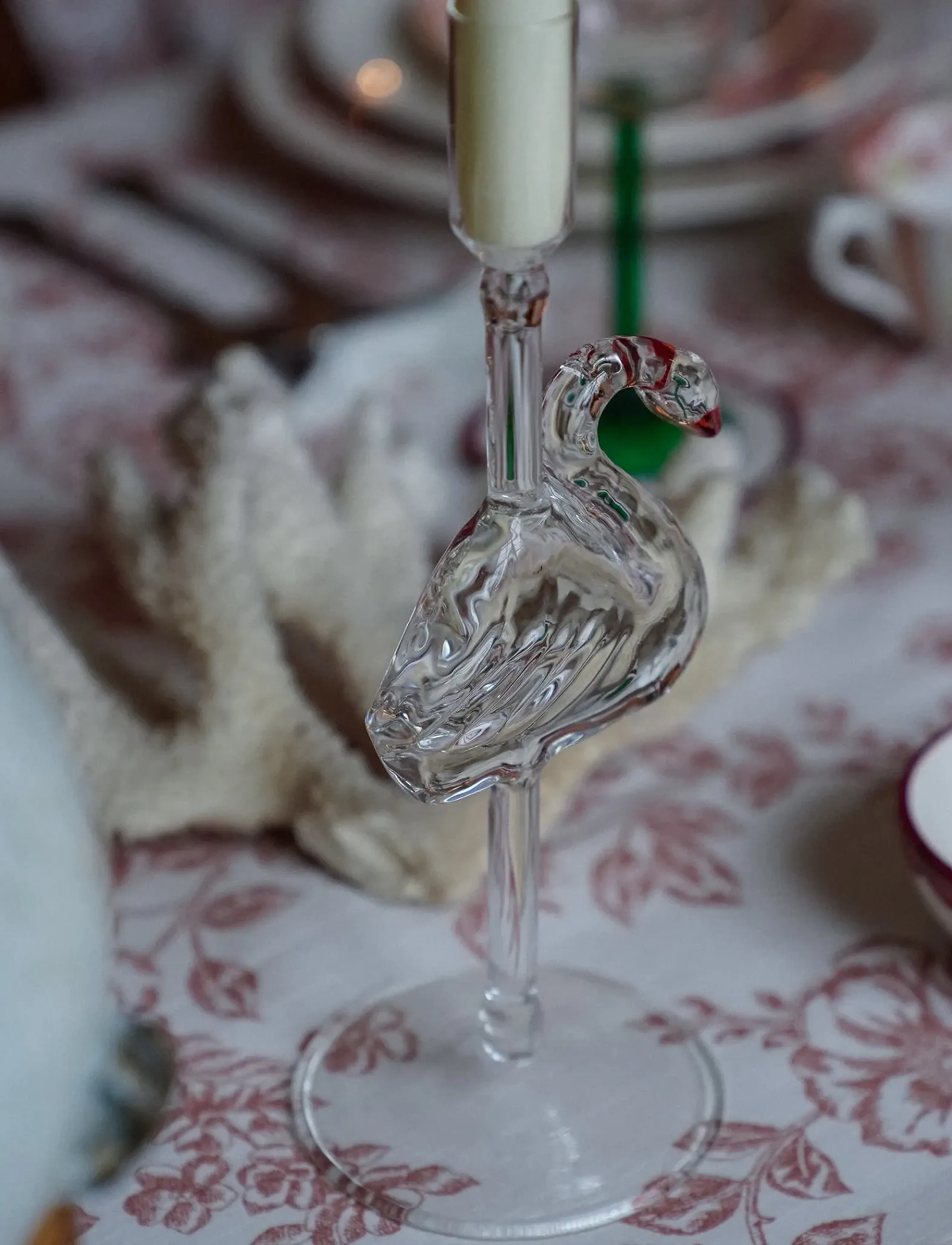 Anna + Nina - Swan Lake Candle Holder - candlesticks - multicolour - 3