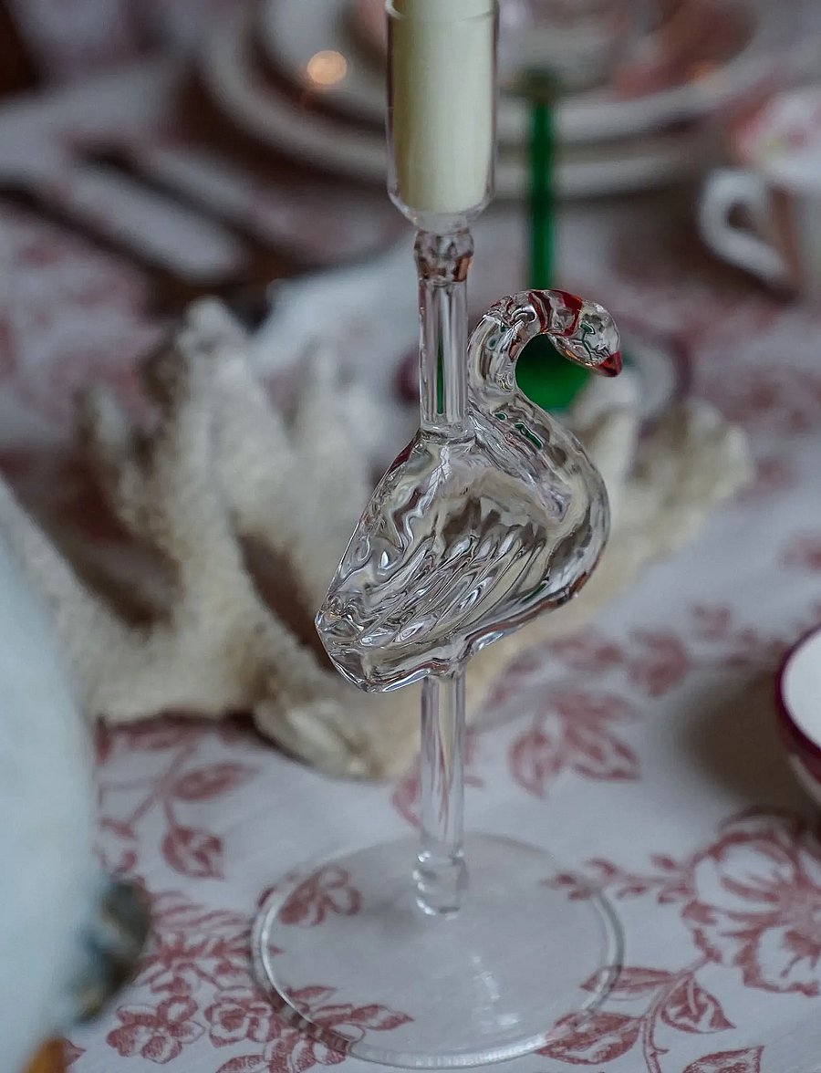 Anna + Nina - Swan Lake Candle Holder - kerzenständer - multicolour - 3