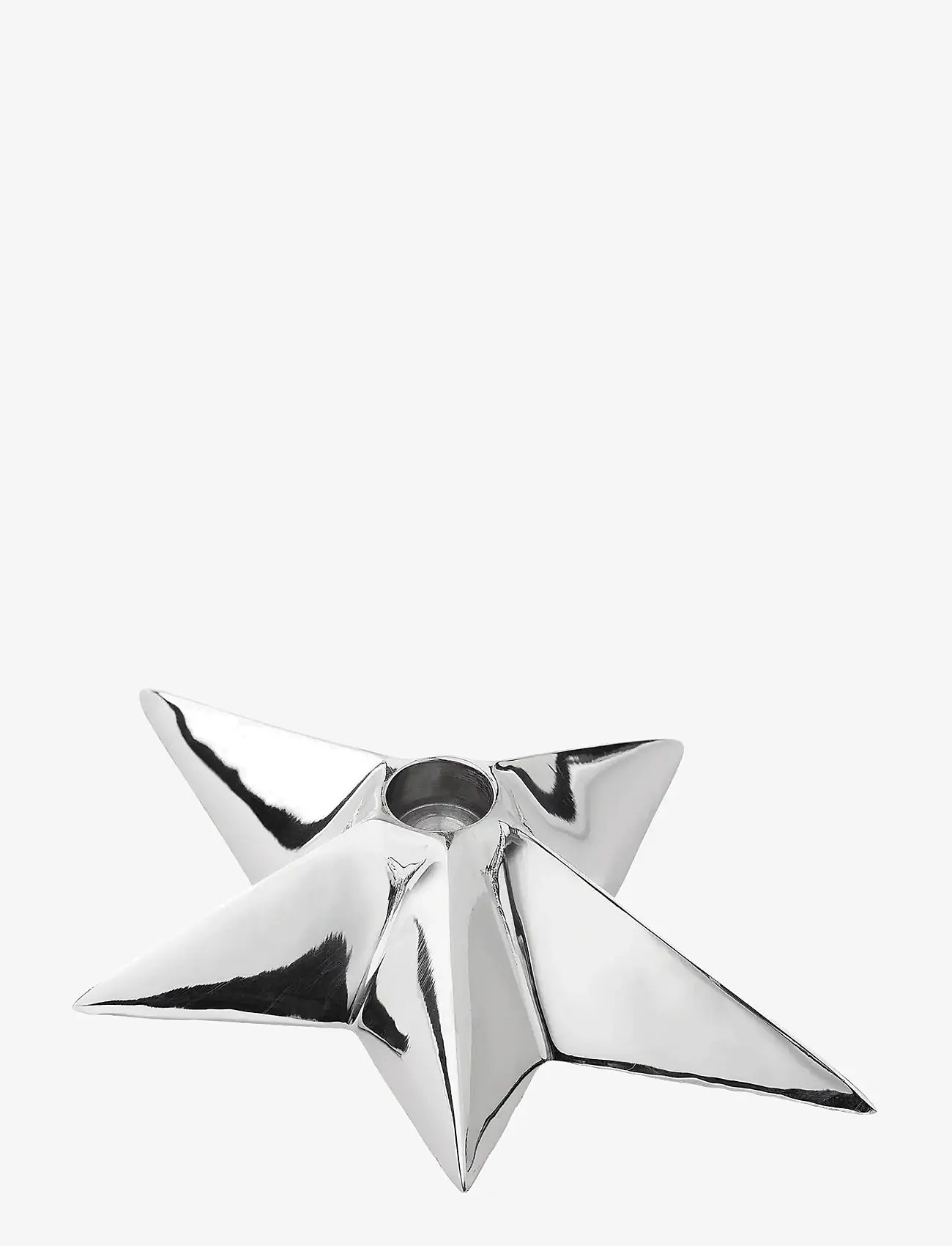 Anna + Nina - Nova Candle Holder - kertastjakar - silver - 0