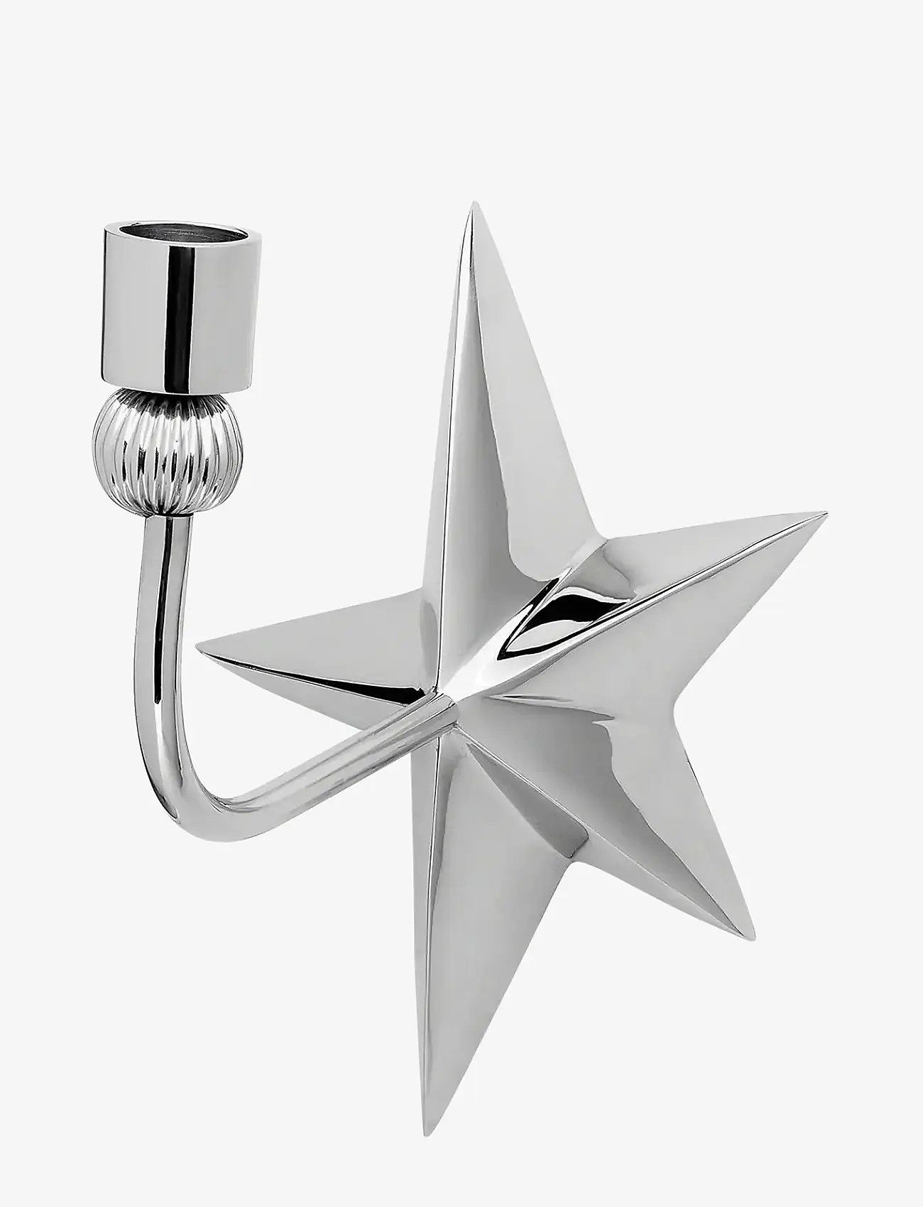 Anna + Nina - Nova Wall Candle Holder - nach preis einkaufen - silver - 0