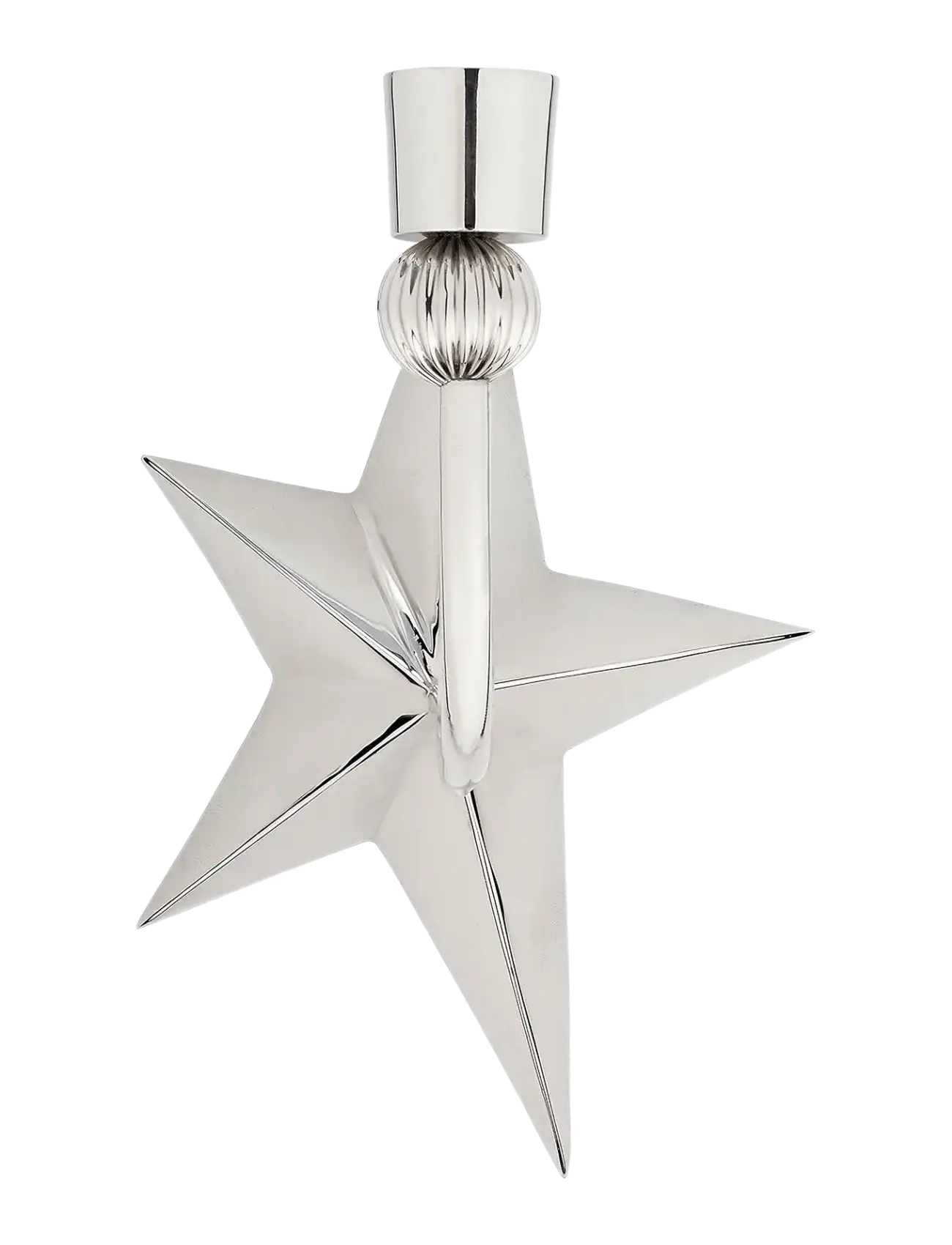 Anna + Nina - Nova Wall Candle Holder - kerzenständer - silver - 1