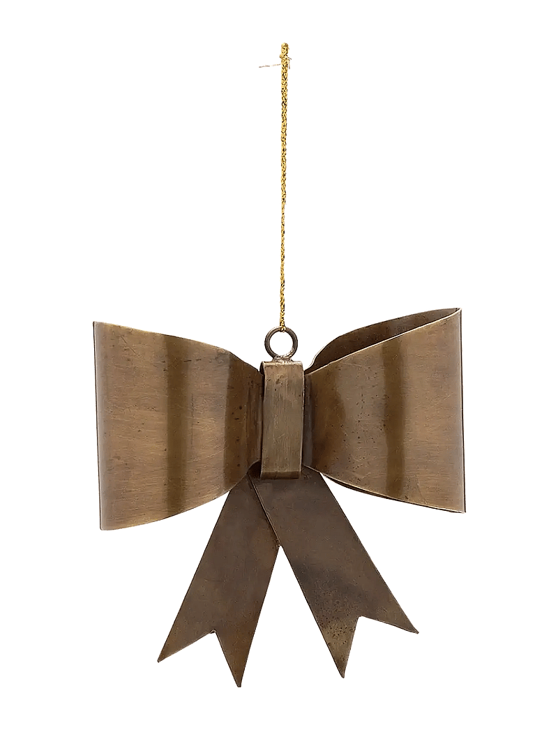 Anna + Nina - Big Radiant Ribbon Ornament - laveste priser - gold - 0