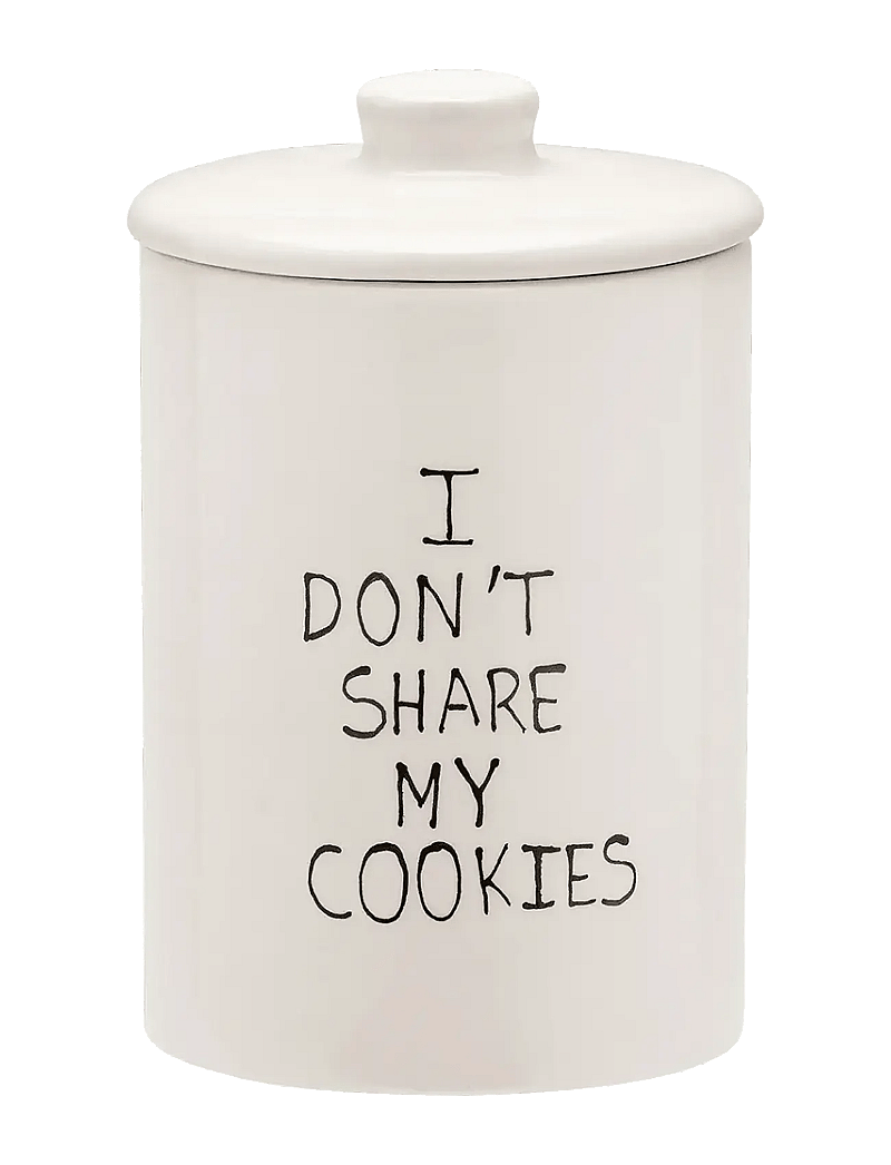 Anna + Nina - I Don't Share Cookie Jar - geschenke unter chf 50 - white - 0