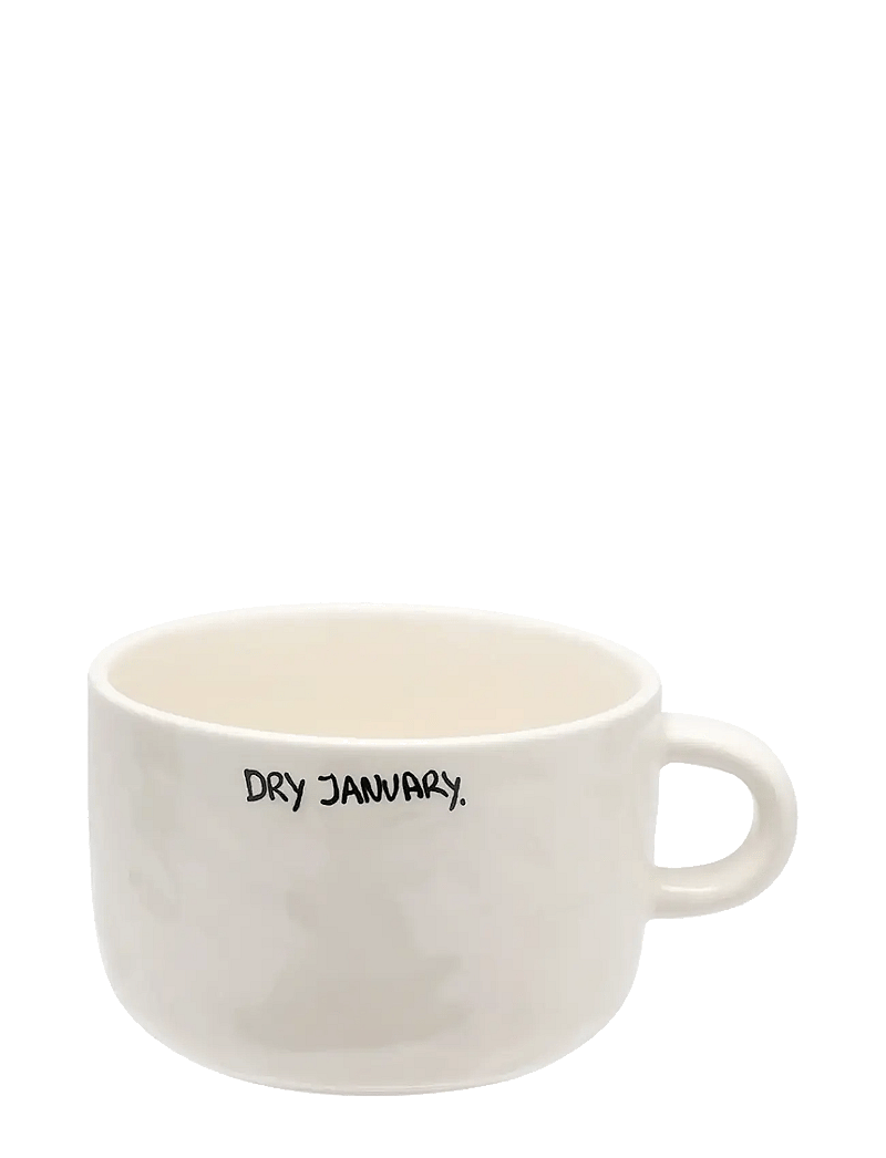 Anna + Nina - Dry January Cappuccino Mug - die niedrigsten preise - black - 0