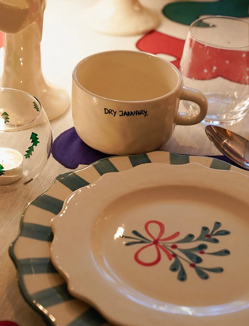 Anna + Nina - Dry January Cappuccino Mug - die niedrigsten preise - black - 1