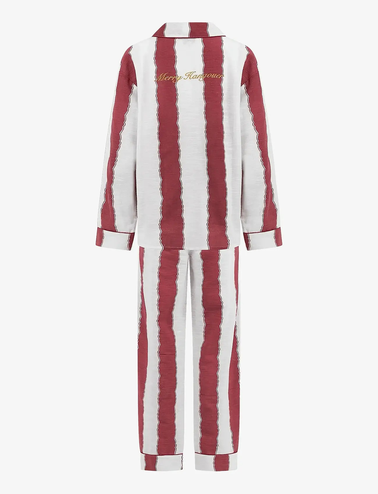 Anna + Nina - Merry Hangover Stripey Pyjama - pyjamas - multicolor - 2