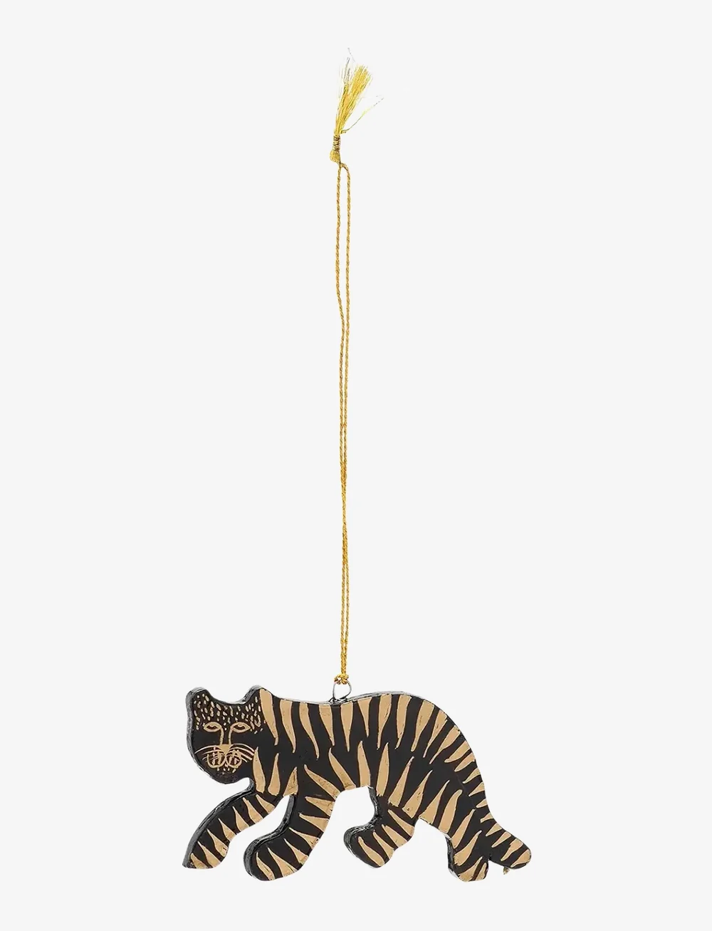 Anna + Nina - Tiger Stripe Ornament - weihnachtskugeln - multicolor - 0