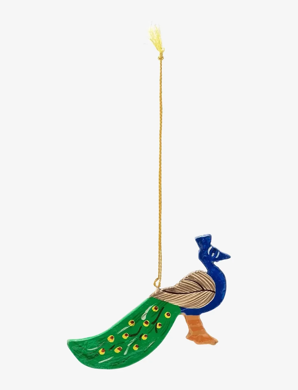 Anna + Nina - Proud Peacock Ornament - köp efter pris - multicolor - 0