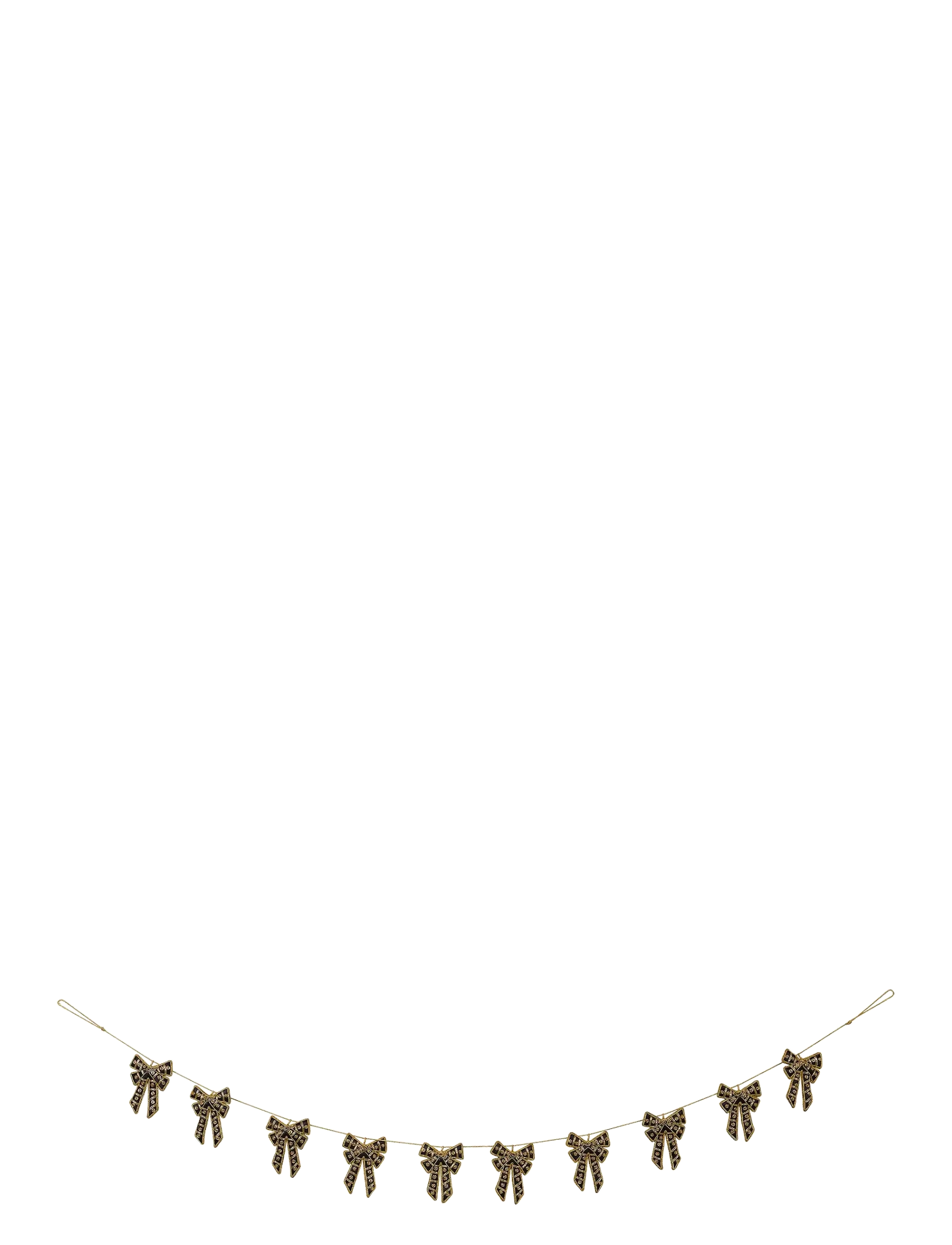 Anna + Nina Regal Bow Garland - Anna + Nina - BLACK / black