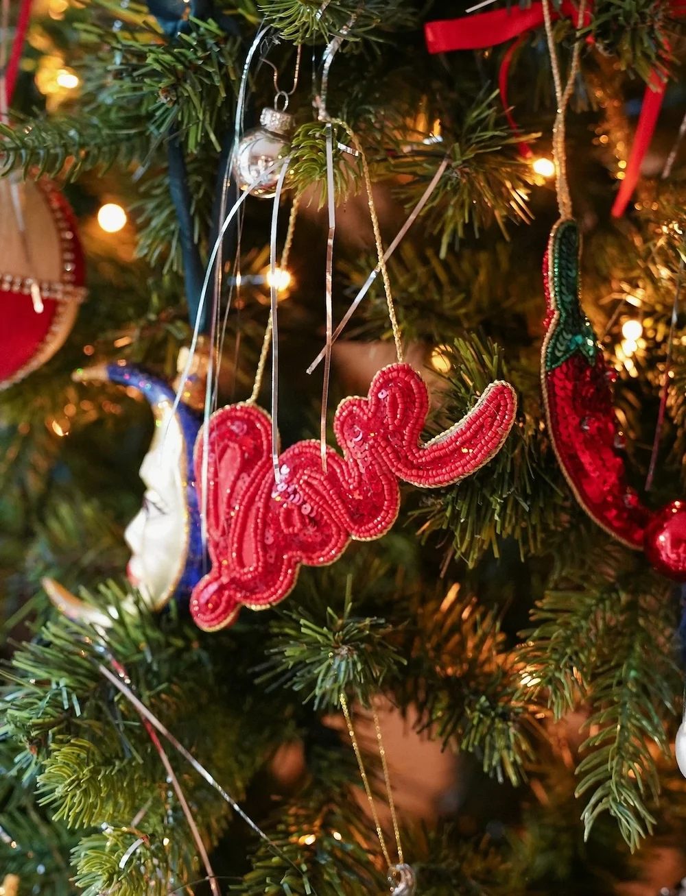 Anna + Nina - Love Ornament - julgranspynt - multicolor - 1