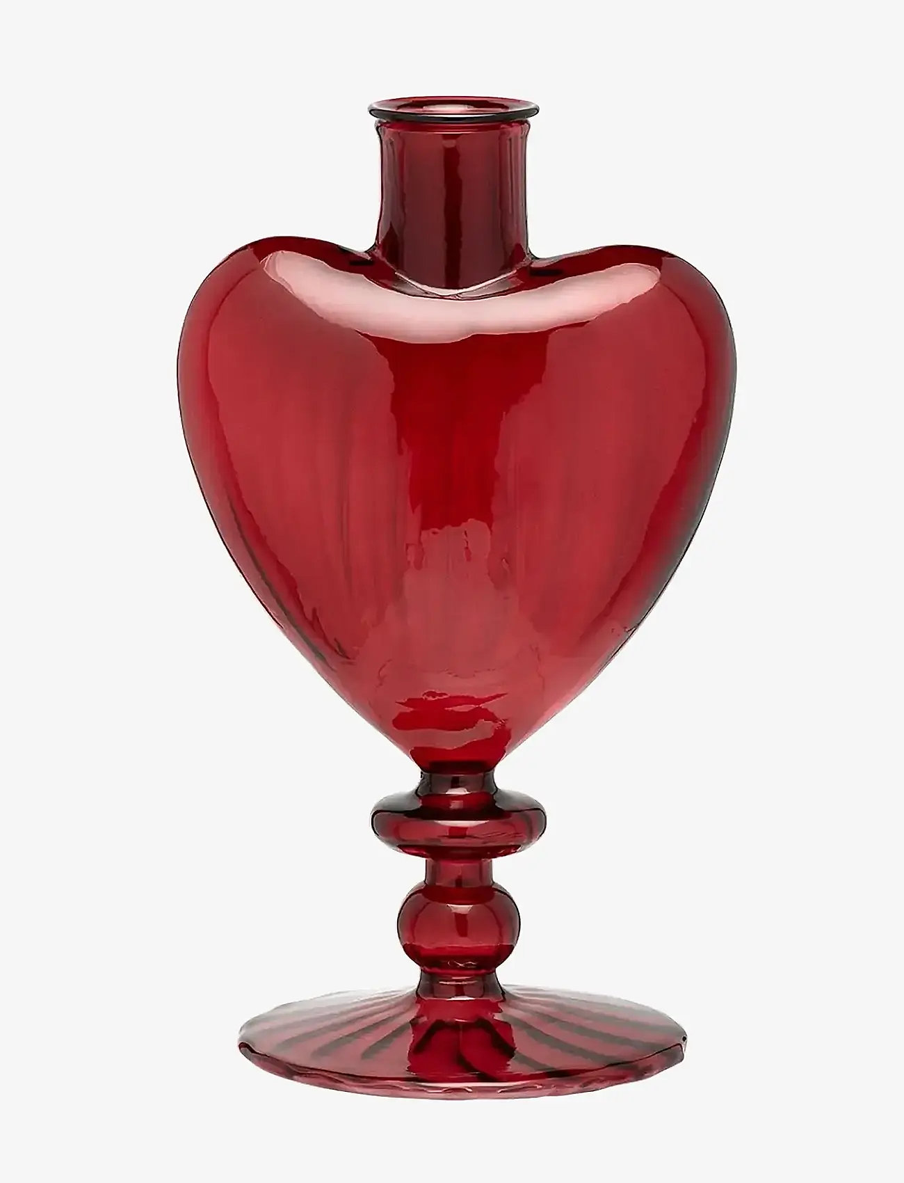 Anna + Nina - Maroon Parfum Candle Holder - red - 0