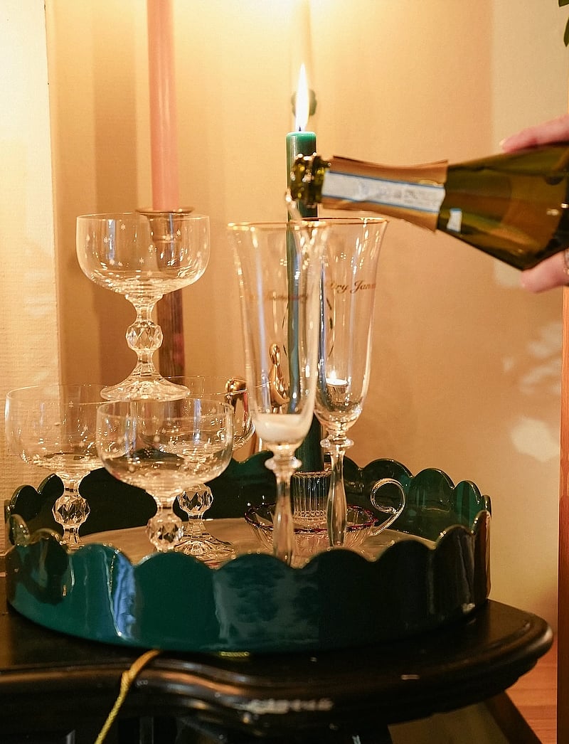 Anna + Nina - Starry Eve Cocktail Glass Set of 2 - alhaisimmat hinnat - white - 3