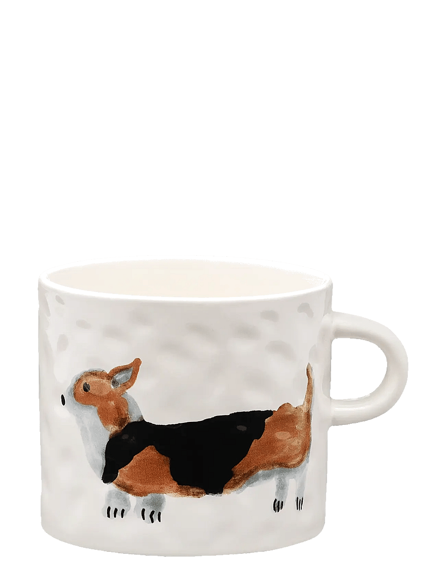 Anna + Nina - Corgi Tea Mug - teetassen - multicolor - 1