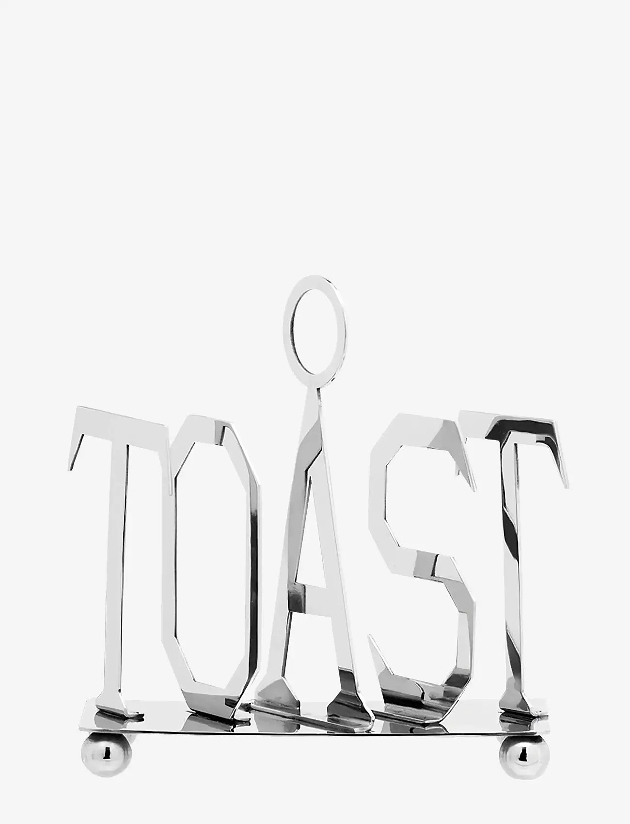 Anna + Nina - Toast It Toast Rack - serverings- & anretningsfade - silver - 1