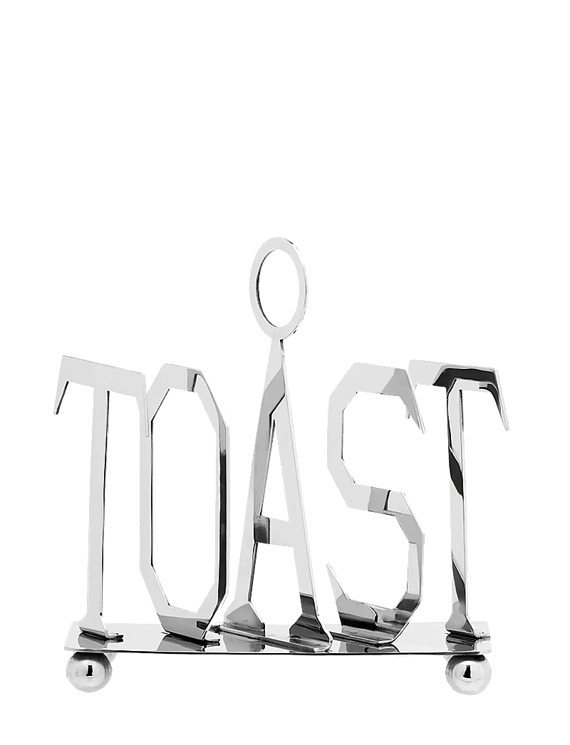Anna + Nina - Toast It Toast Rack - servierplatten - silver - 1