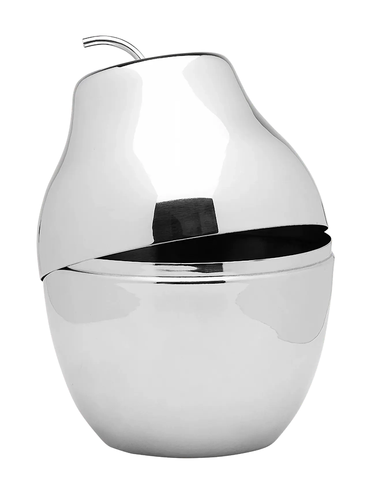 Anna + Nina - Pear Ice Bucket - ice buckets - silver - 1