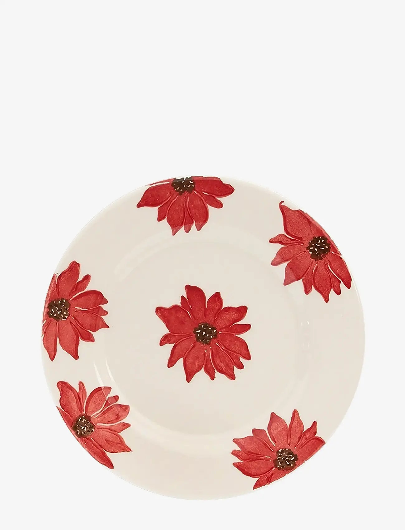 Anna + Nina - Fiorita Breakfast Plate - small plates - red - 1