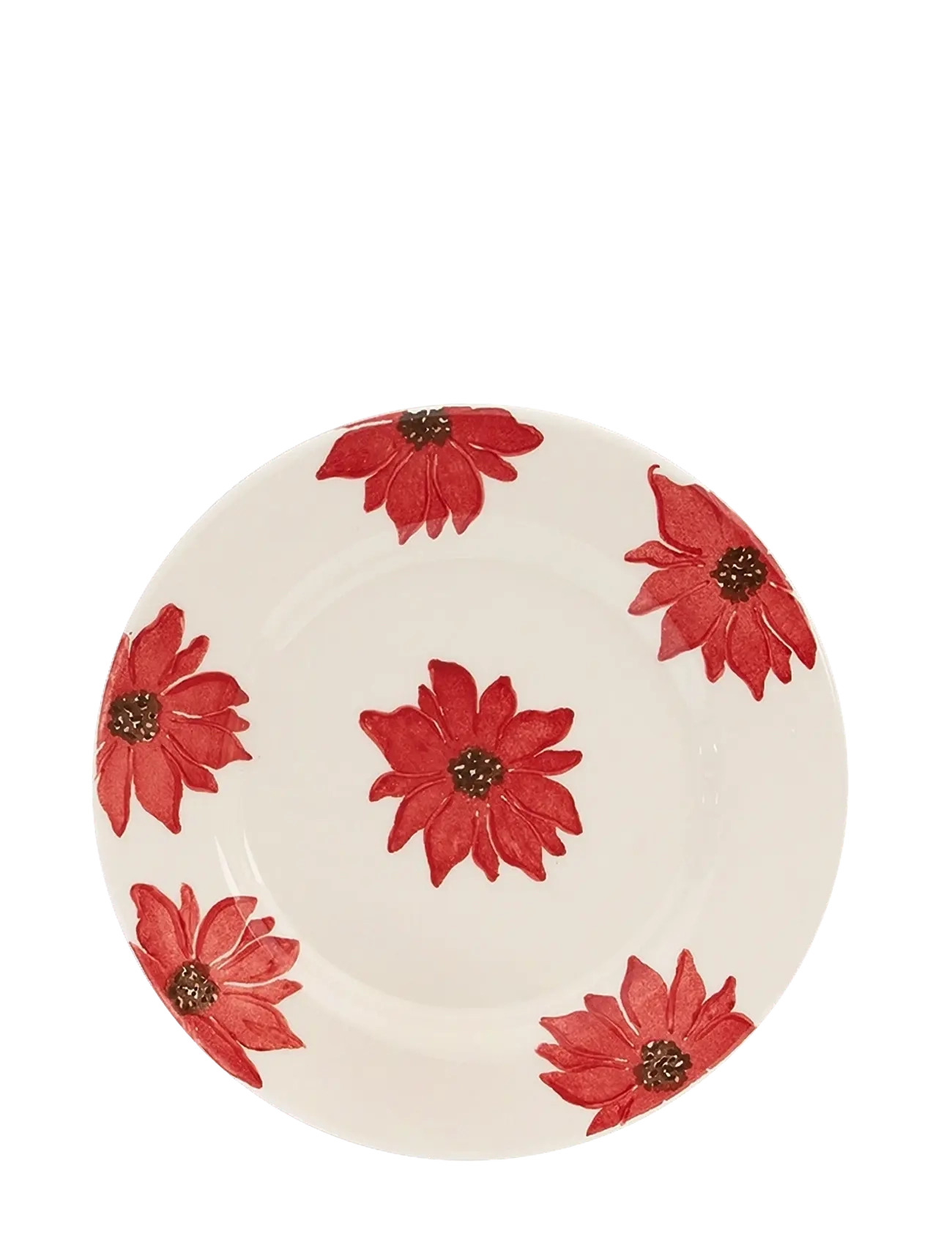 Anna + Nina Fiorita Breakfast Plate - Geschirr - RED / red