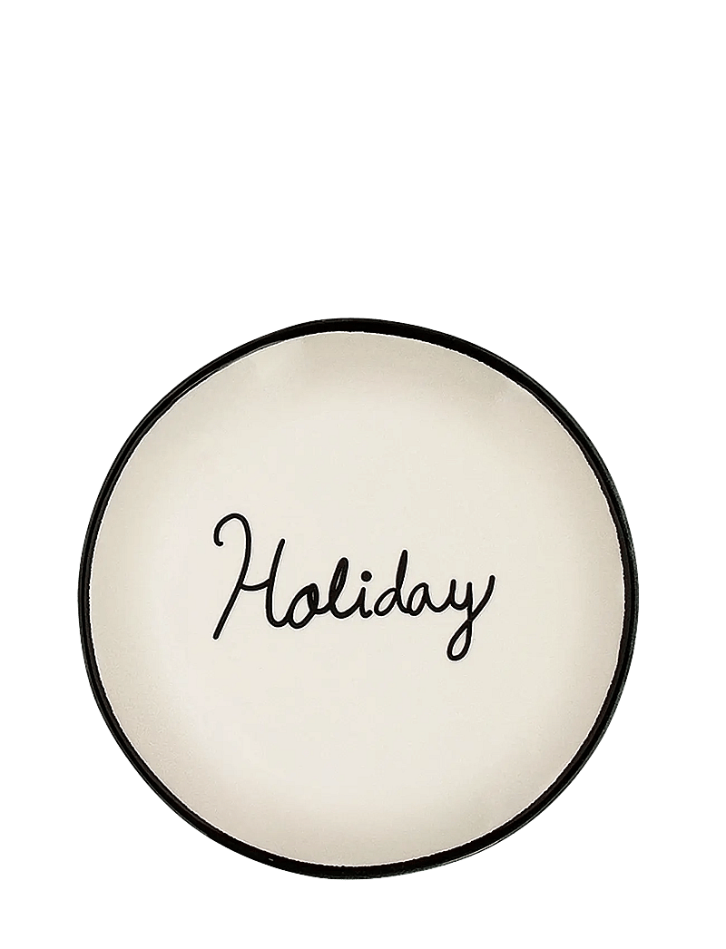 Anna + Nina - Holiday Dessert Plate - frühstücksteller - black - 0