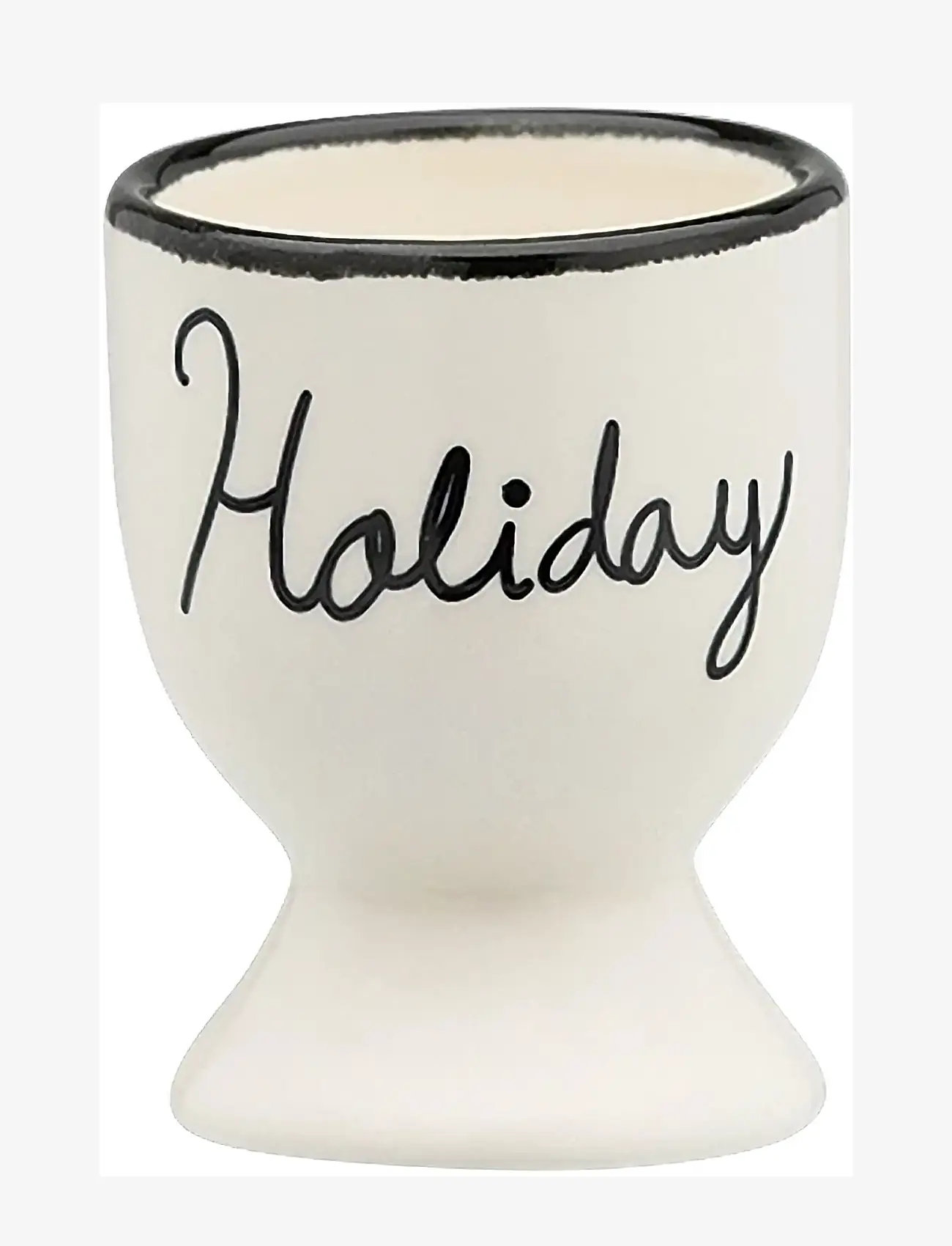Anna + Nina - Holiday Egg Cup - munatopsid - black - 0