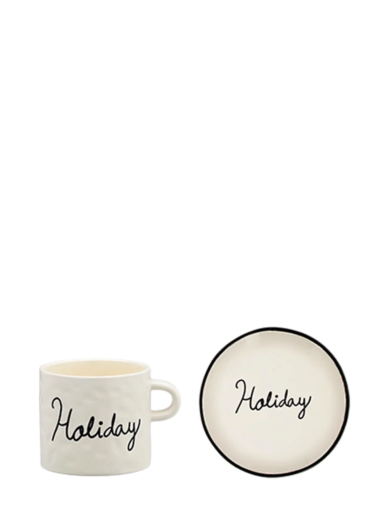Anna + Nina - Holiday Breakfast Set - service & startsæt - black - 1