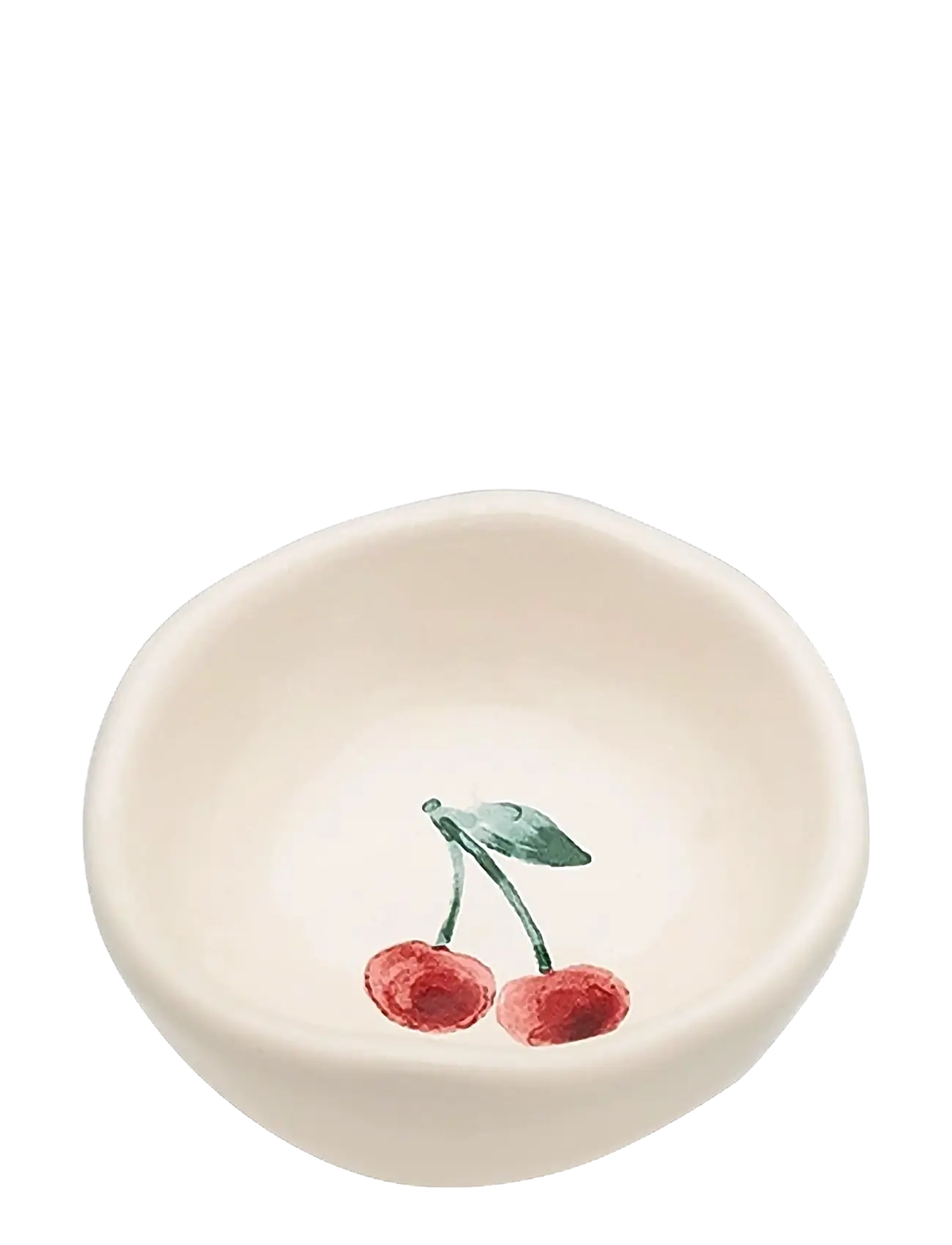 Anna + Nina Cherry Trinket Dish - Decorative platters - MULTICOLOR / cream