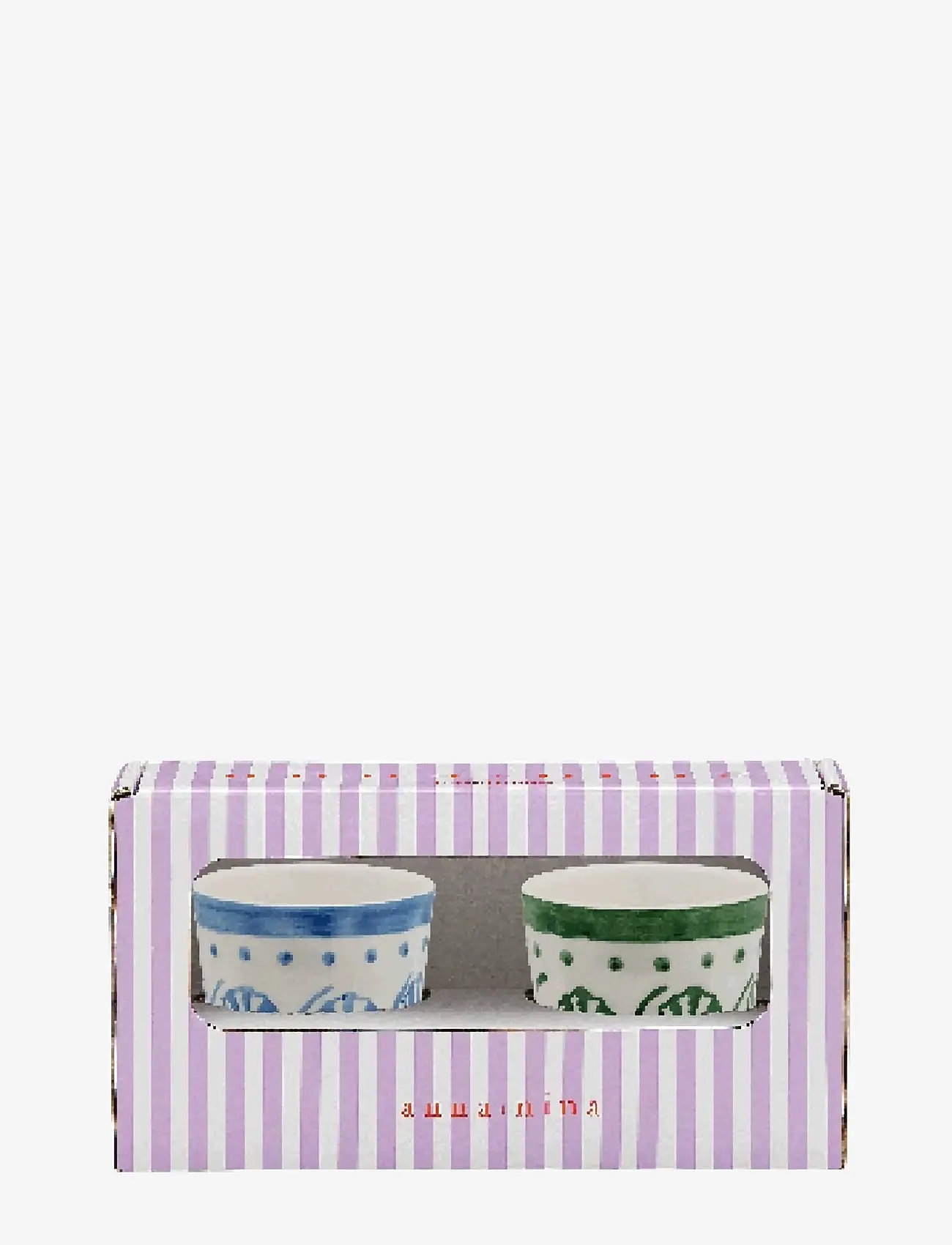 Anna + Nina - Coastal Charm Coffee Cup Set of 2 - coffee cups - multicolor - 1