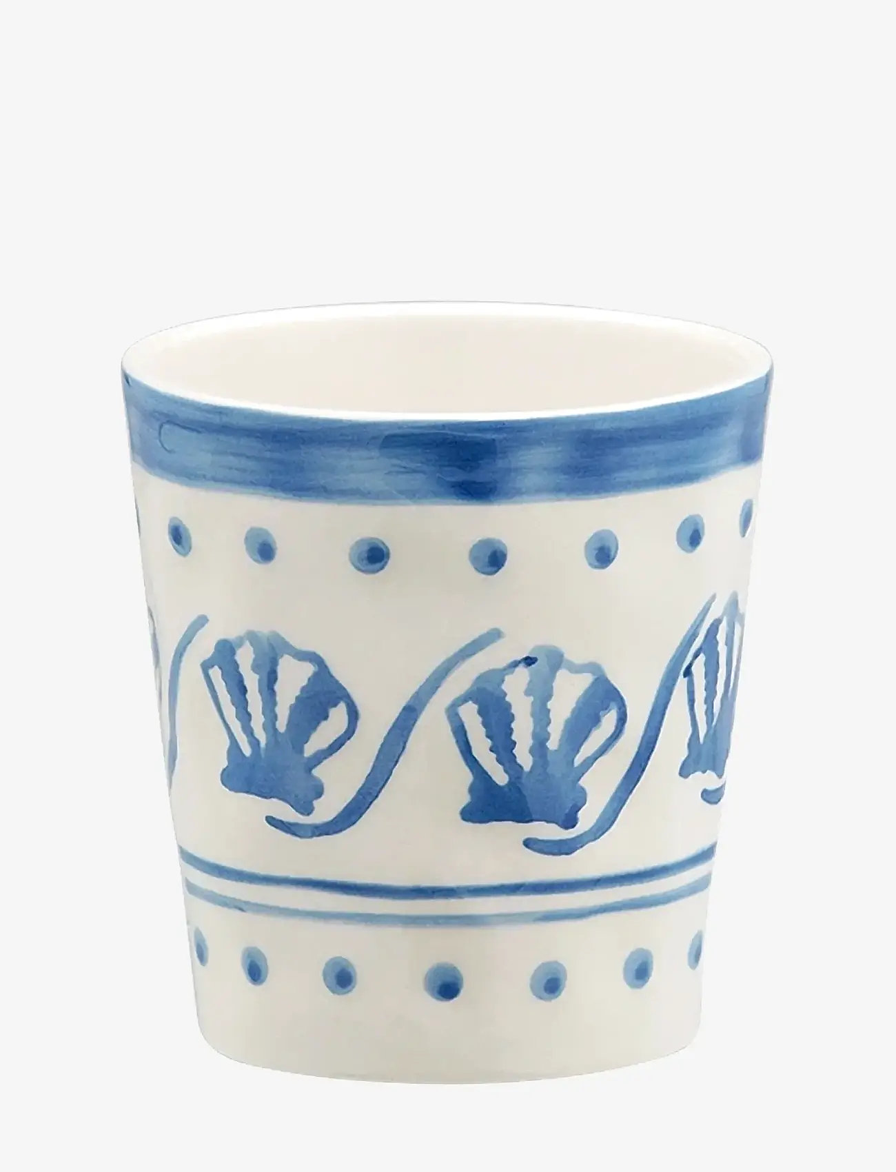 Anna + Nina - Azure Shore Coffee Cup - kaffekoppar - blue - 0