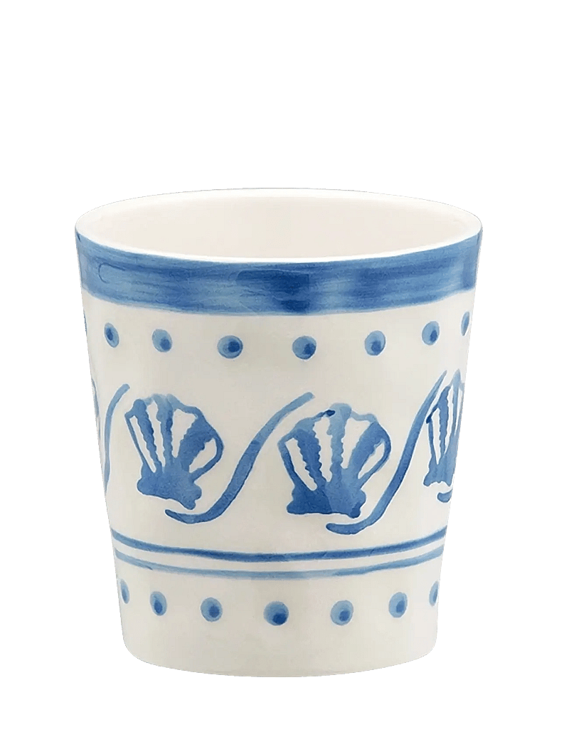 Anna + Nina - Azure Shore Coffee Cup - kaffetassen - blue - 0