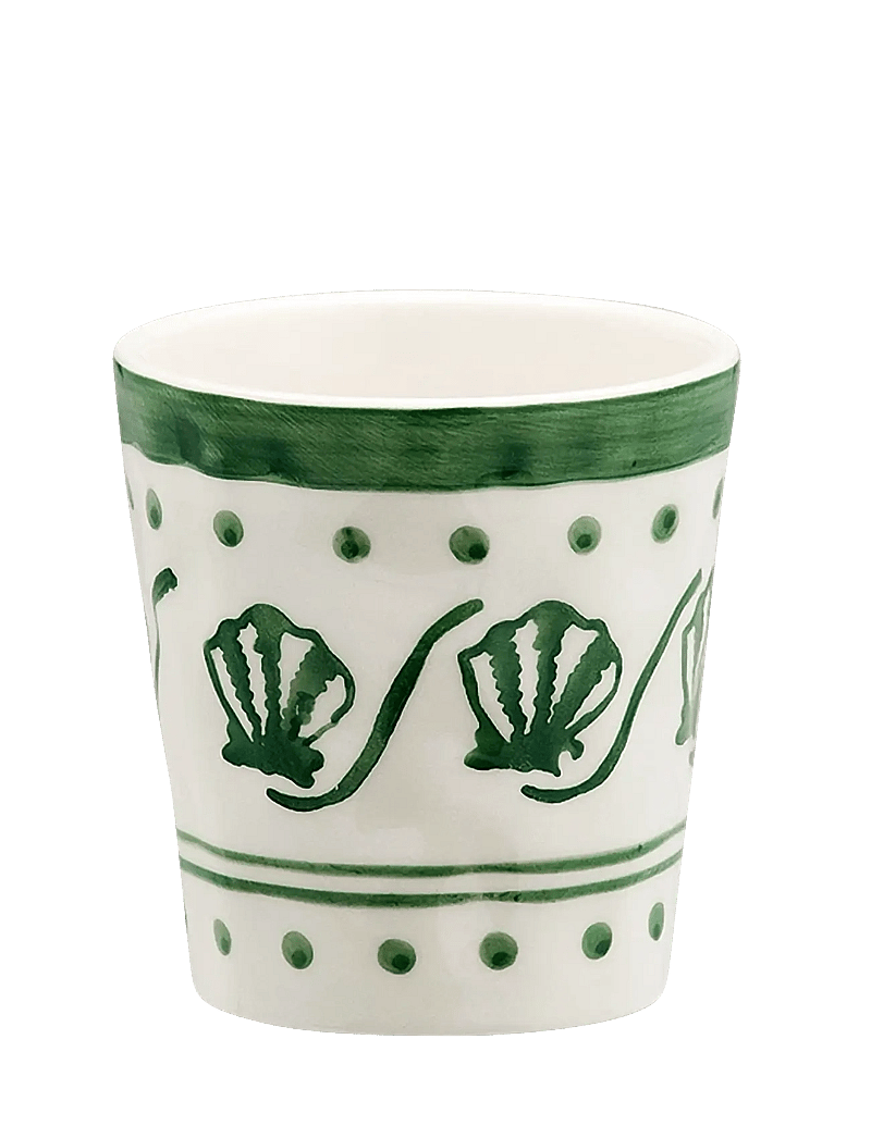 Anna + Nina - Seagrass Shore Coffee Cup - kohvitassid - green - 0