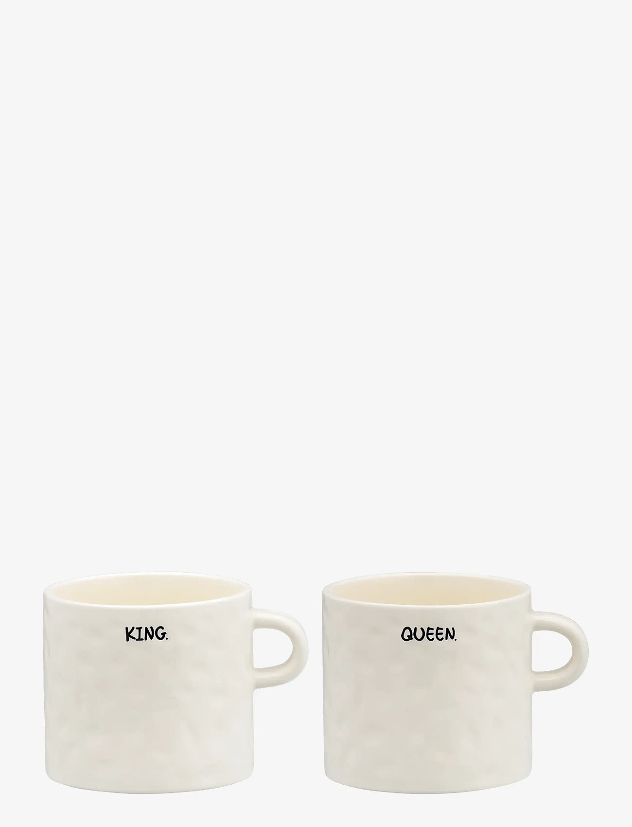 Anna + Nina - Royal Mug Set of 2 - kaffetassen - black - 0