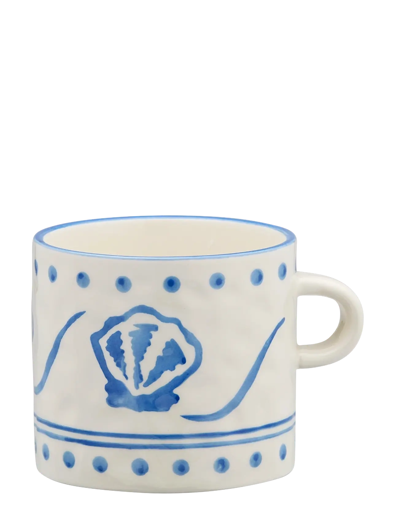 Anna + Nina Azure Shore Mug - Geschirr - BLUE / blue