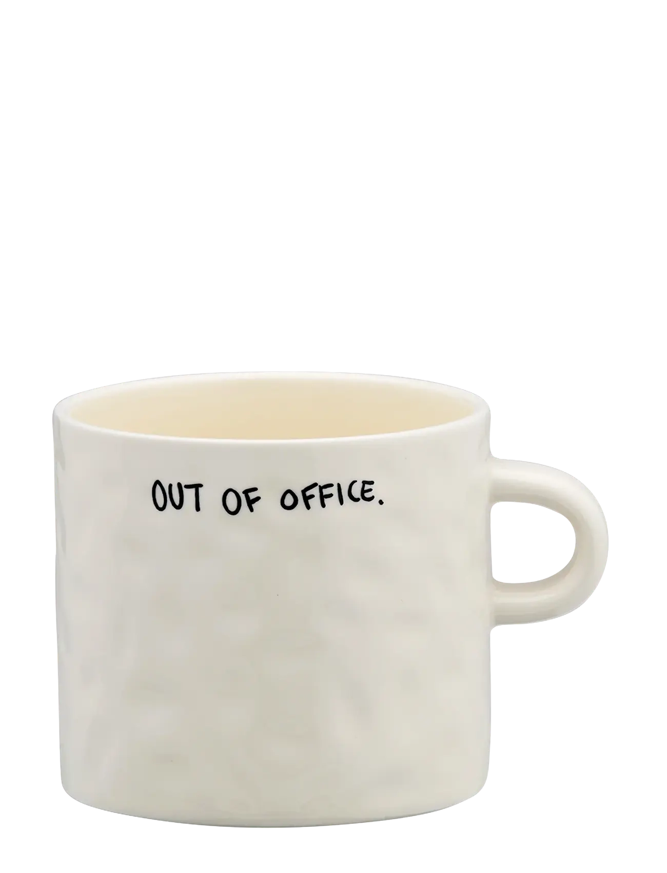 Anna + Nina Out Of Office Tea Mug, 50 CL, Cream, Kopper & Krus > Tekopper, Unisex