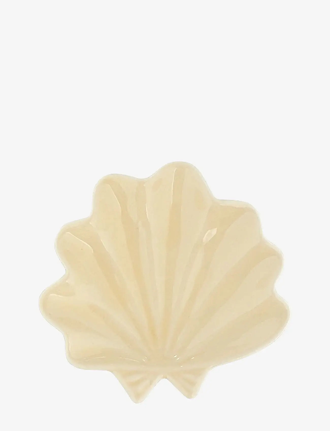 Anna + Nina - Shell Trinket Dish - dekoratiivsed vaagnad - white - 0