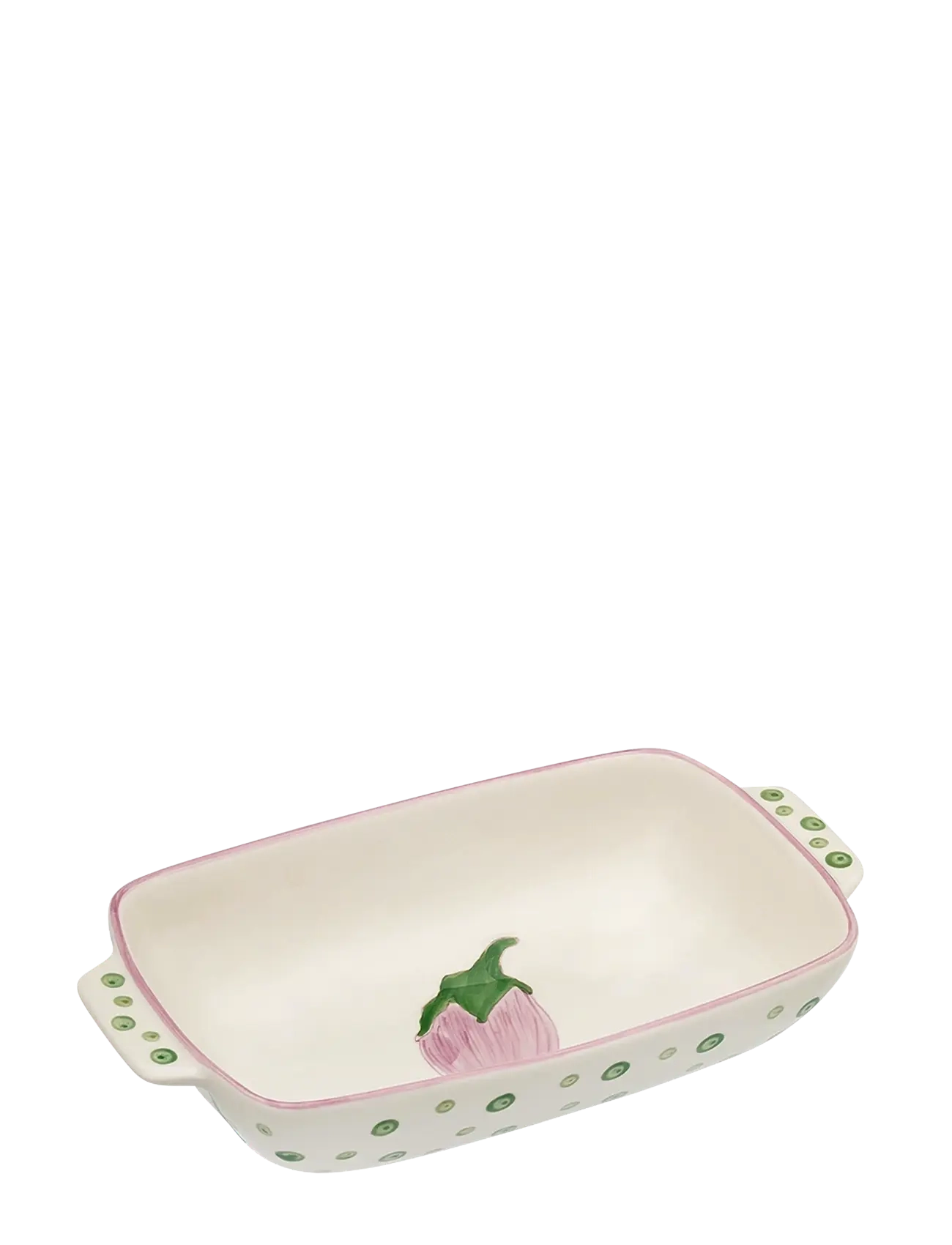 Anna + Nina Melanzane Oven Tray - Køkken - MULTICOLOR / cream