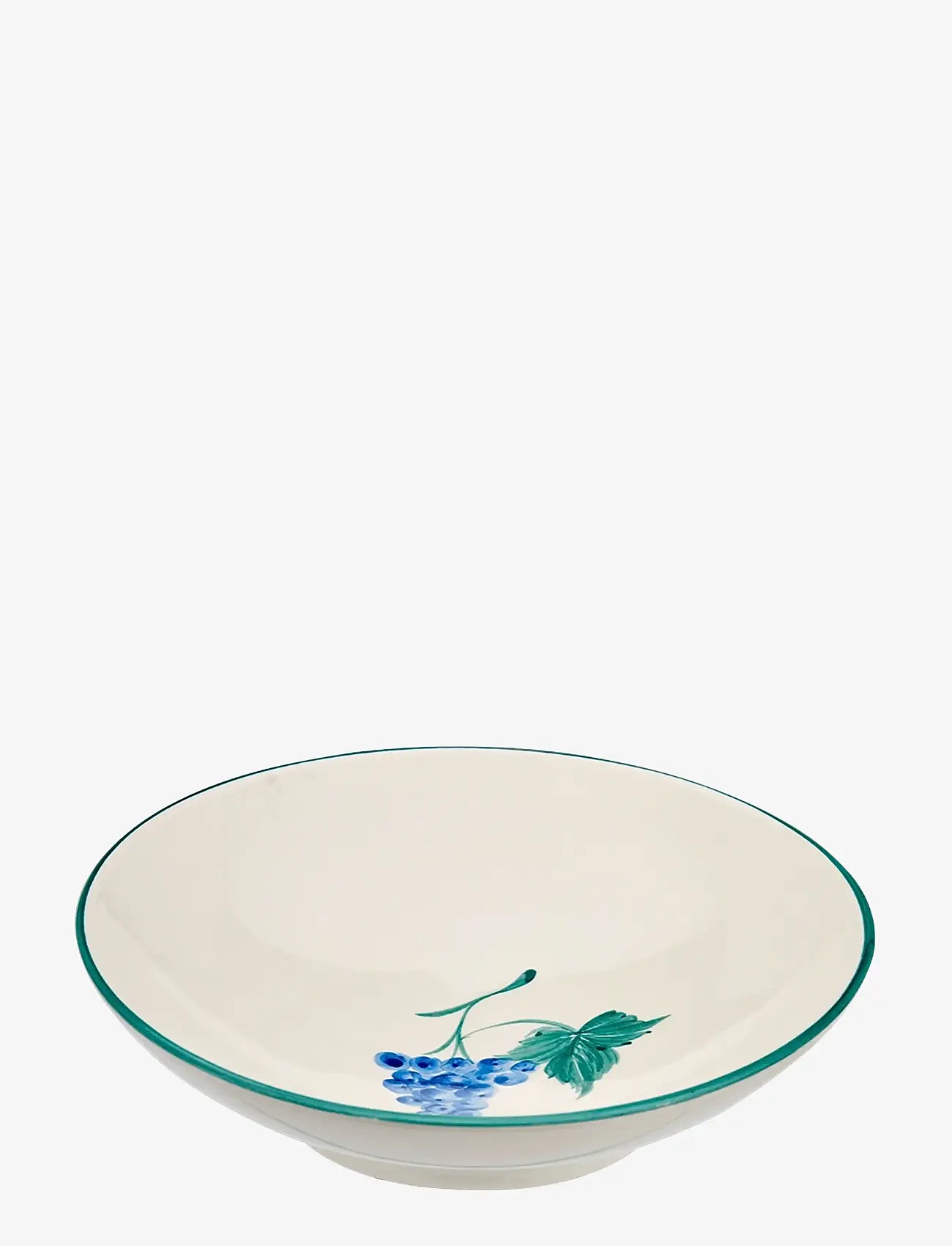 Anna + Nina - Grapevine Pasta Plate - pasta plates - multicolor - 0