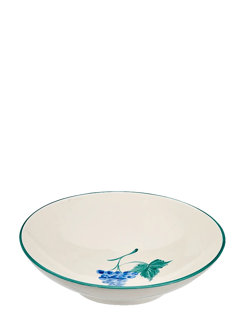 Anna + Nina - Grapevine Pasta Plate - nudelteller - multicolor - 0