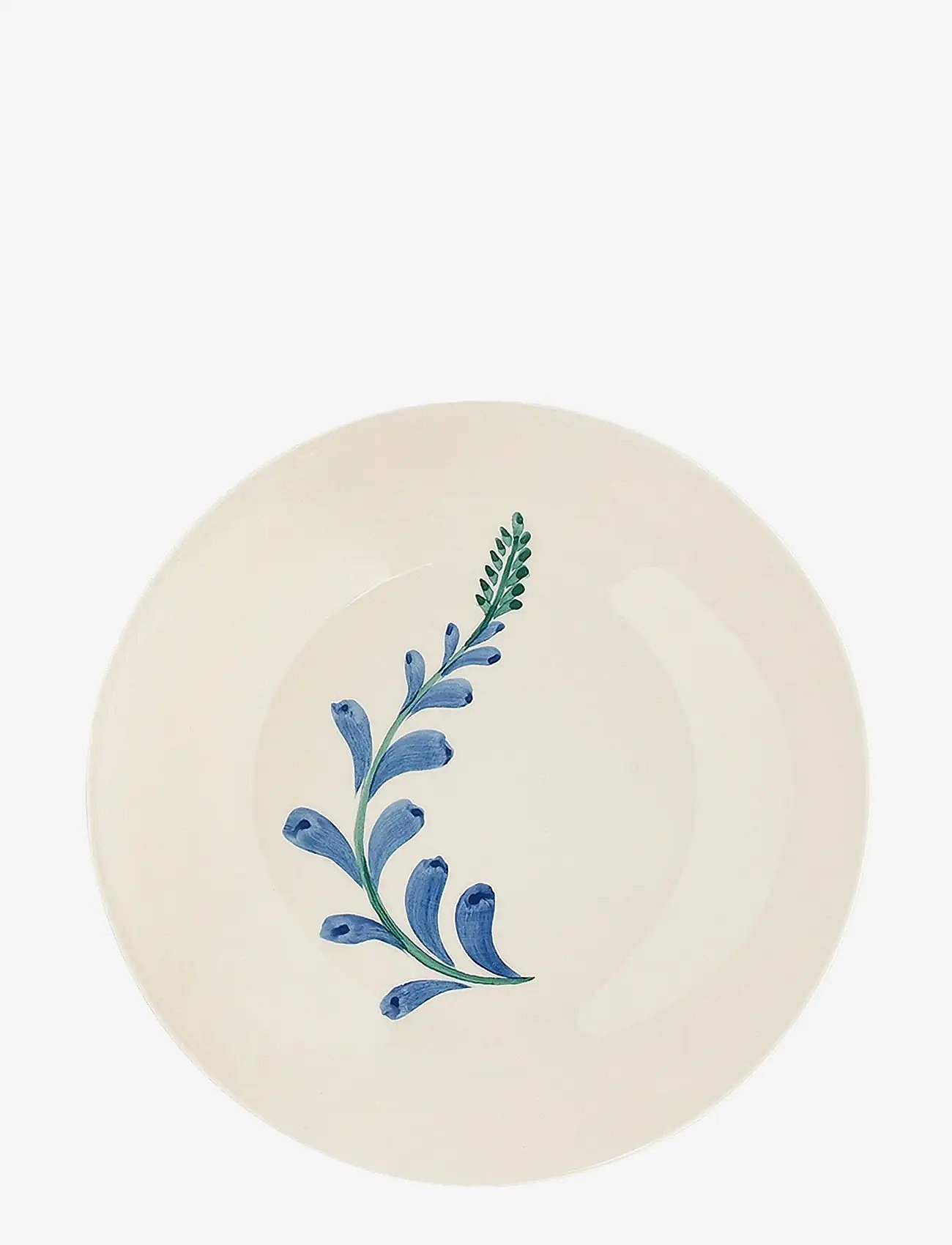 Anna + Nina - Indigo Flora Breakfast Plate - asietter - multicolor - 1