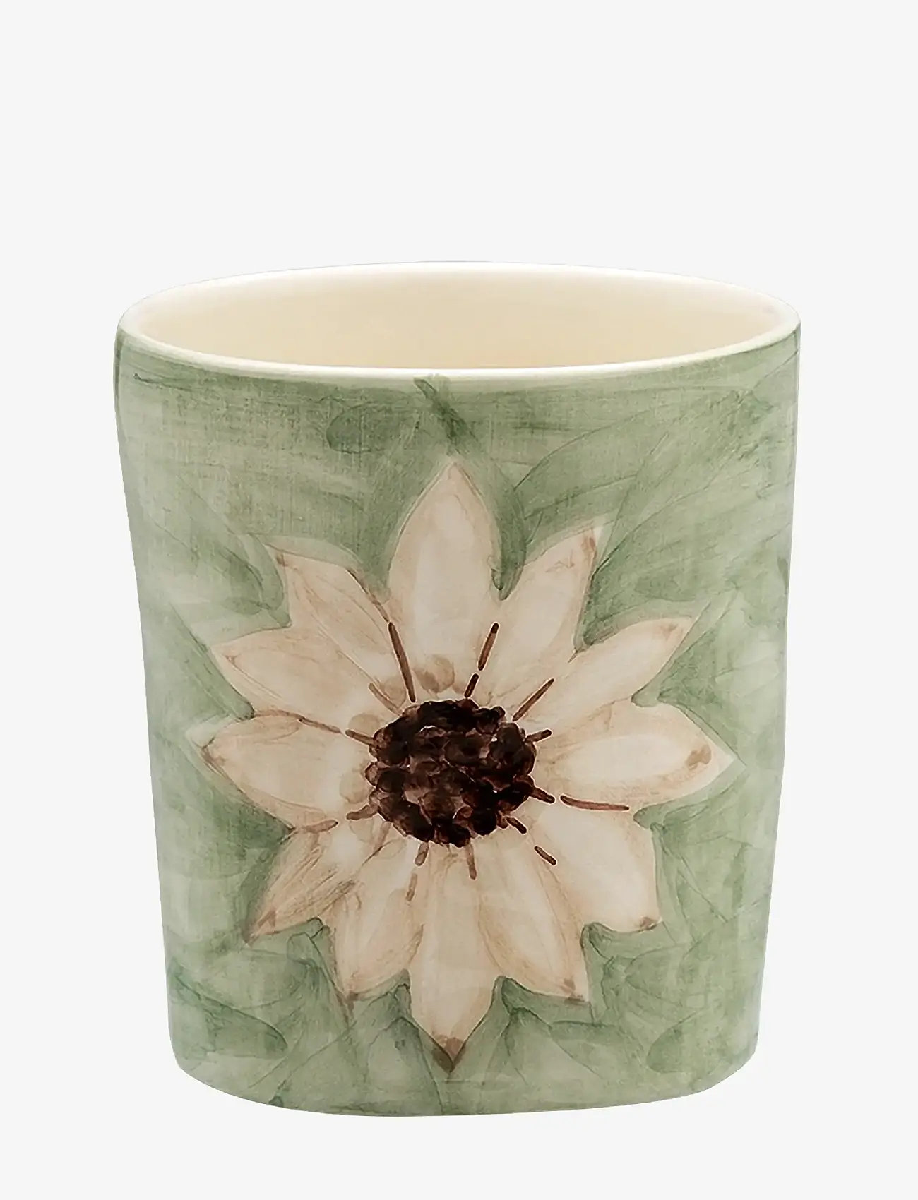 Anna + Nina - White Lotus Dreams Latte Cup - kaffetassen - multicolor - 0